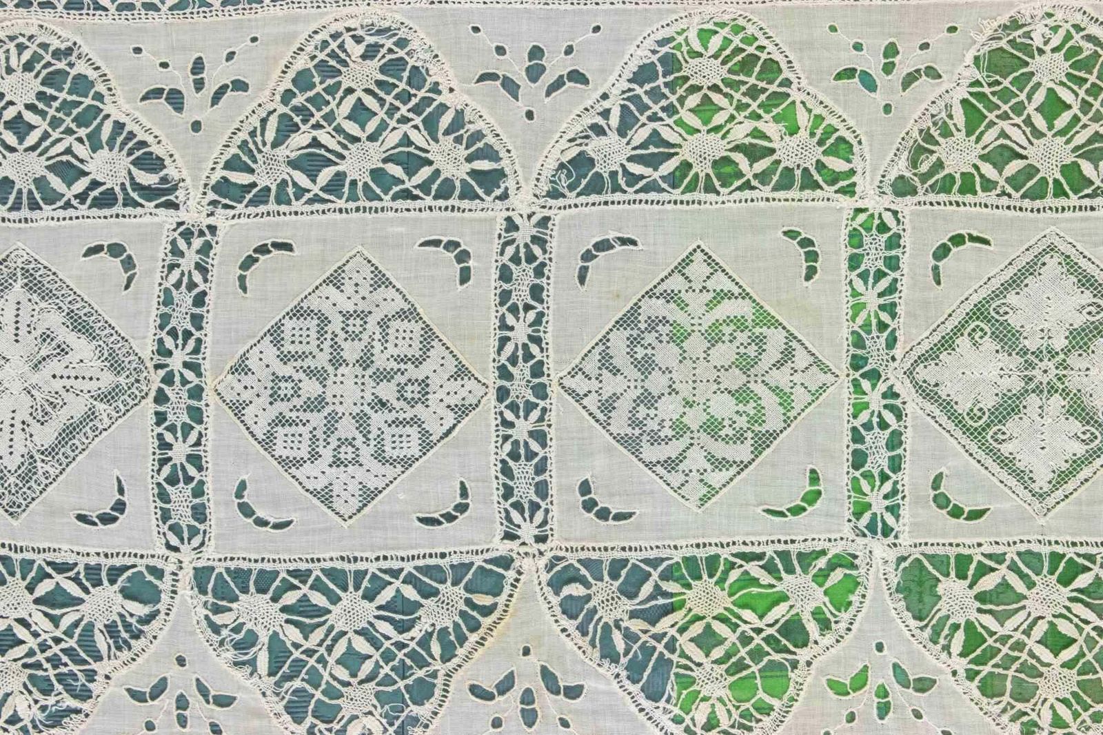 Vintage Burano Lace, Italy, Early 20th Century photo furniture