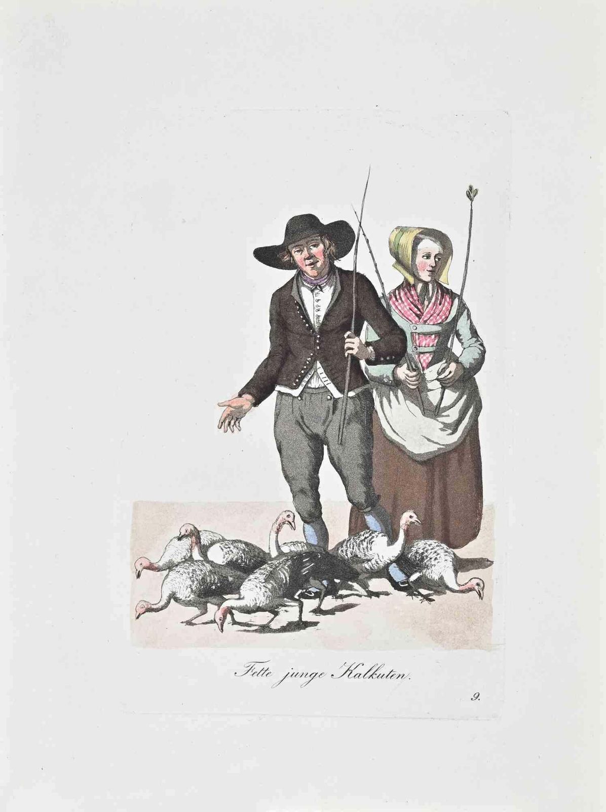 Christoph Suhrfette Junge   Etching By Christoph Suhr   18081808