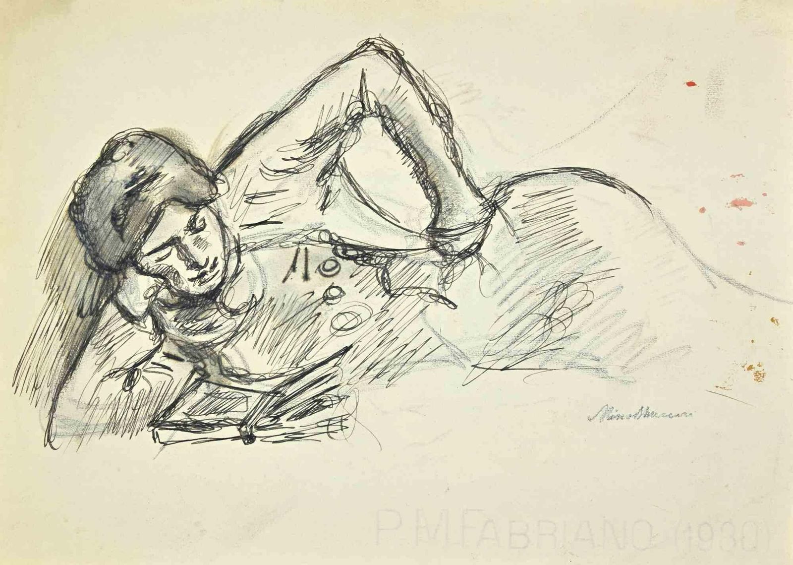 Mino Maccariportraits   Drawing By Mino Maccari   1930s1930s