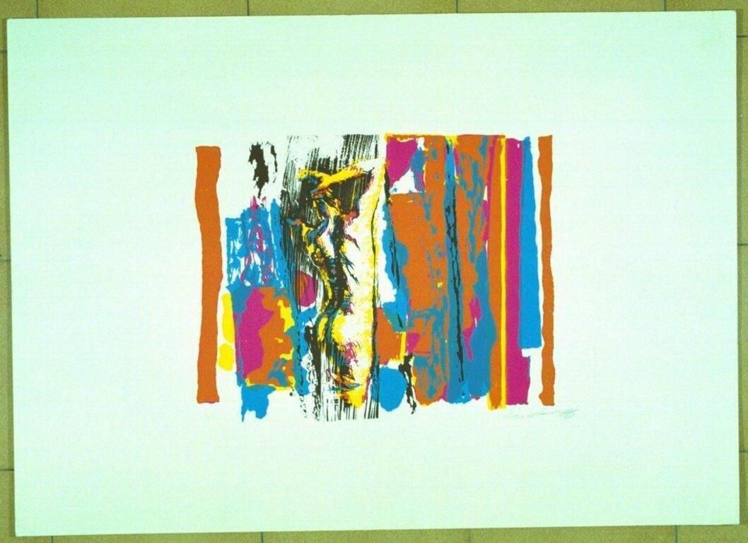 Nicola Simbaripolly 1   Screen Print By Nicola Simbari   19761976