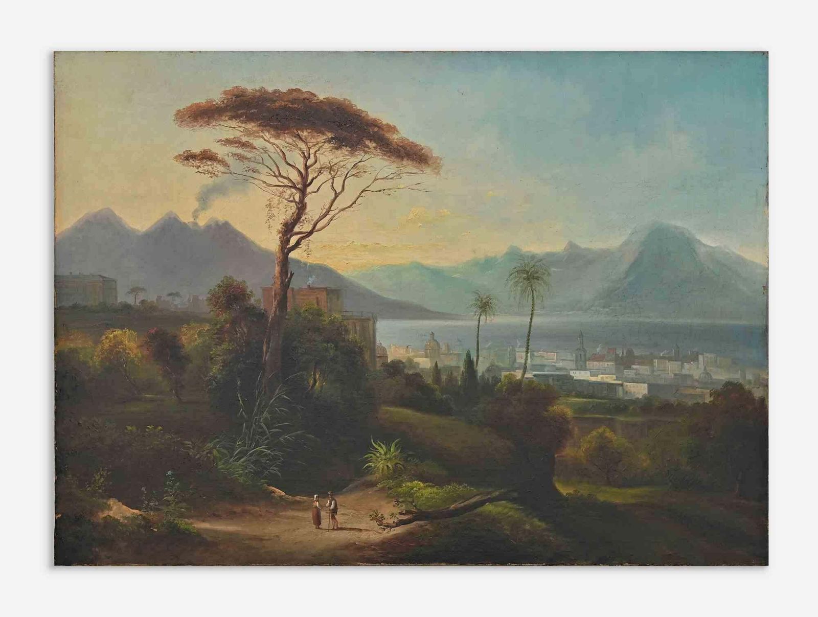 Unknownthe Meeting  Oil Painting   19th Century19th Century