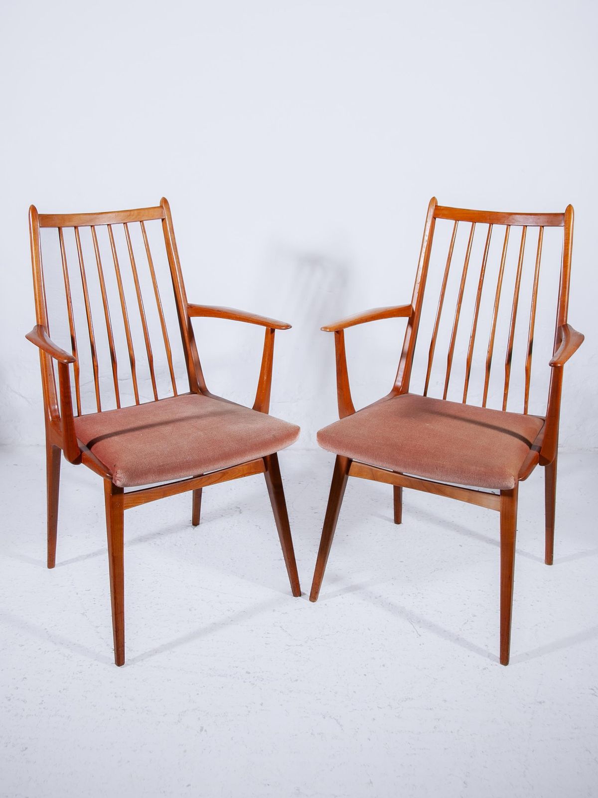 photo vinterior Set Of Two Arm Chairs Designed By Dettinger, Model Casala, Germany, 1955