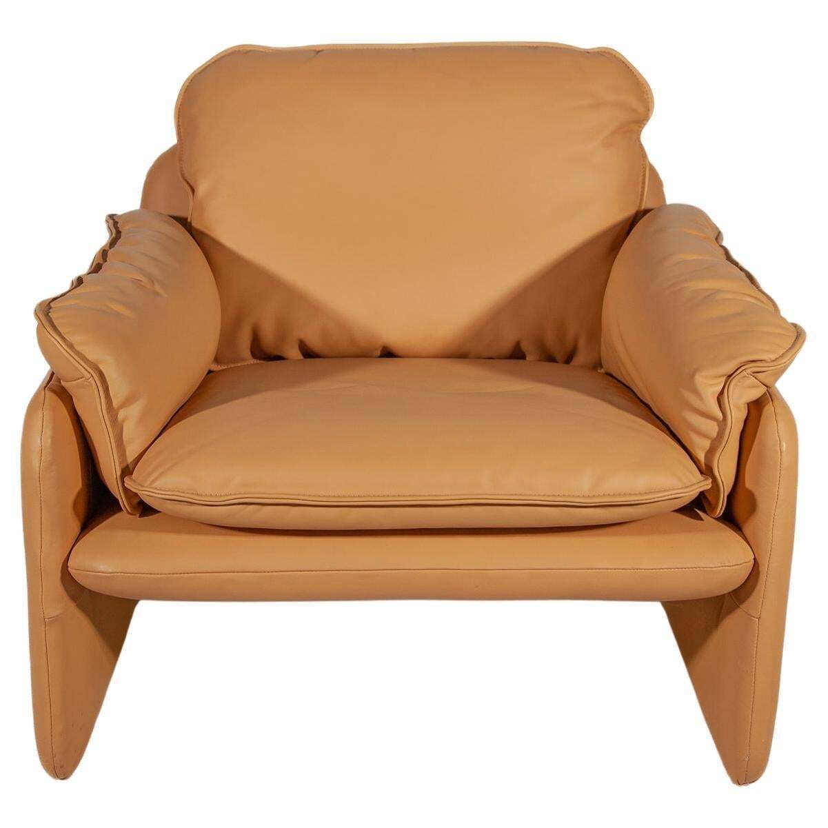 Set Of 2 Ds 61 Armchairs Camel Leather Designed By De Sede, 1970s photo furniture