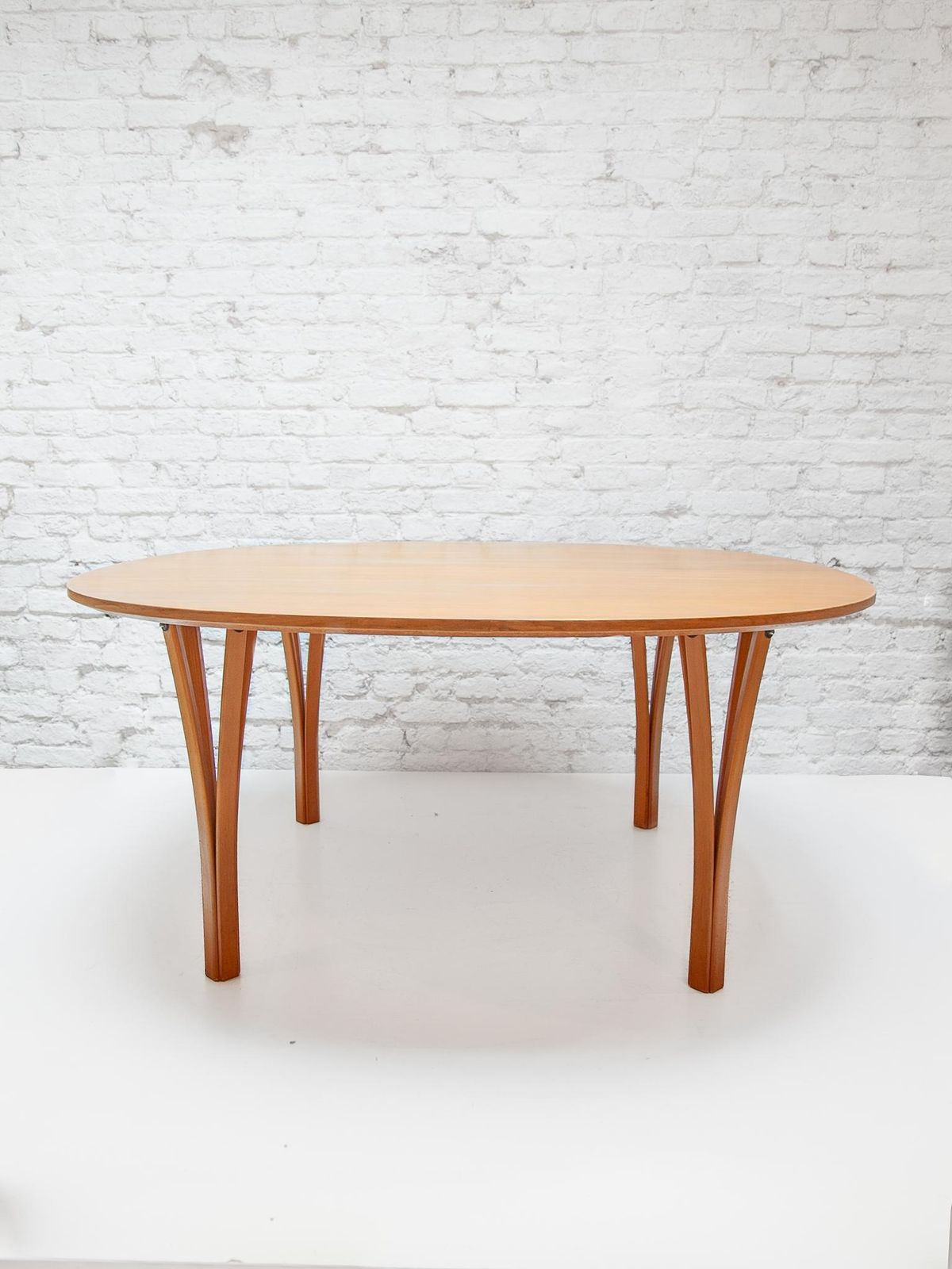 Ellipse Coffee Table By Piet Hein & Bruno Mathsson For Fritz Hansen, 1990 photo 2234.0