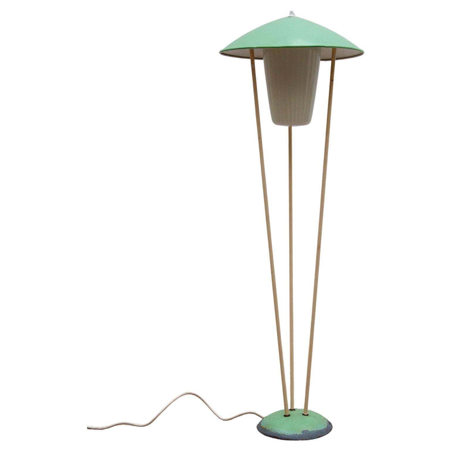 Green Mushroom Floor Lamp Expo 58, Bega Belgium