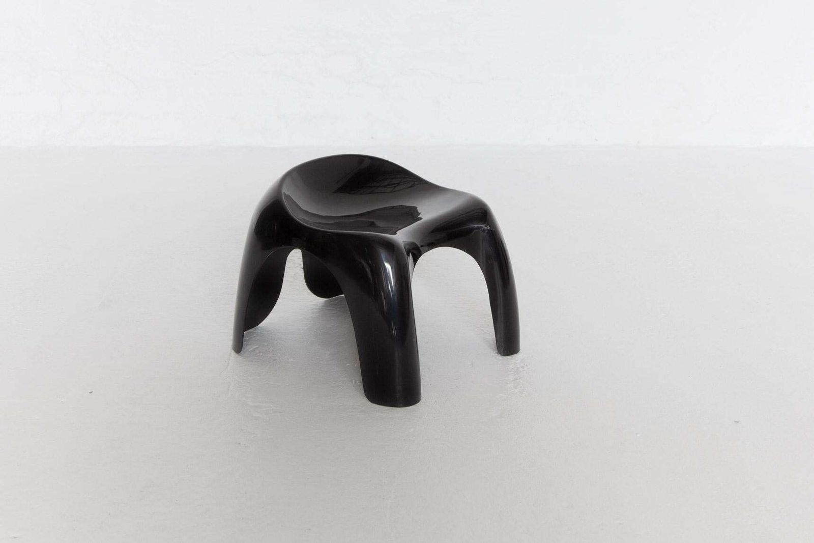 Set Of Four Stackable Children's Chair Stools By Stacy Dukes For Artemide, 1966s photo vinterior