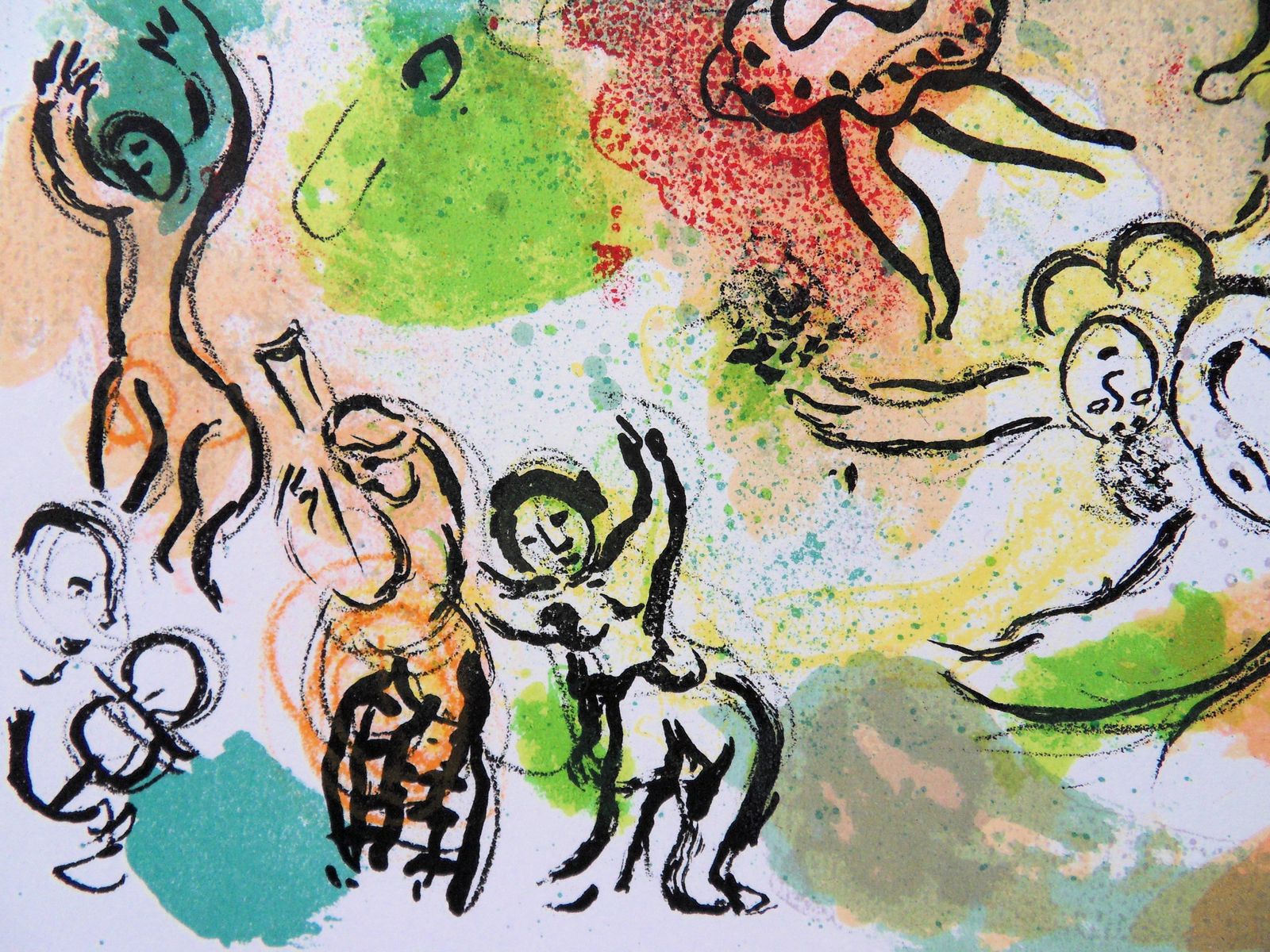 Marc Chagallparis : Ceiling Of Opera Garnier   Original Lithograph (Mourlot #434)1962 photo vinterior