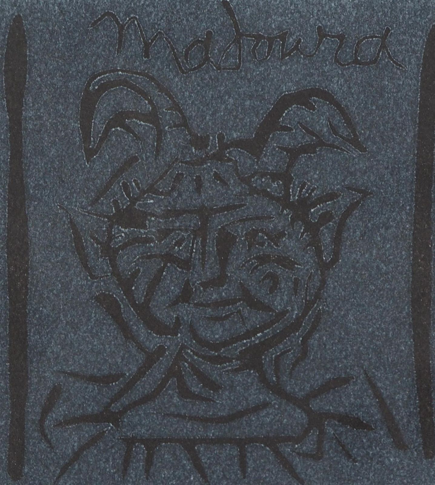 Pablo Picassomadoura: Pottery And Fauns   Original Linocut, 1961 (Bloch #1021 / Baer #1270)1961 photo 1034.0