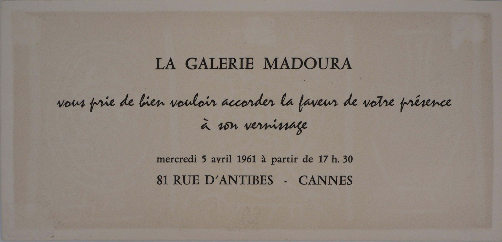 photo furniture Pablo Picassomadoura: Pottery And Fauns   Original Linocut, 1961 (Bloch #1021 / Baer #1270)1961