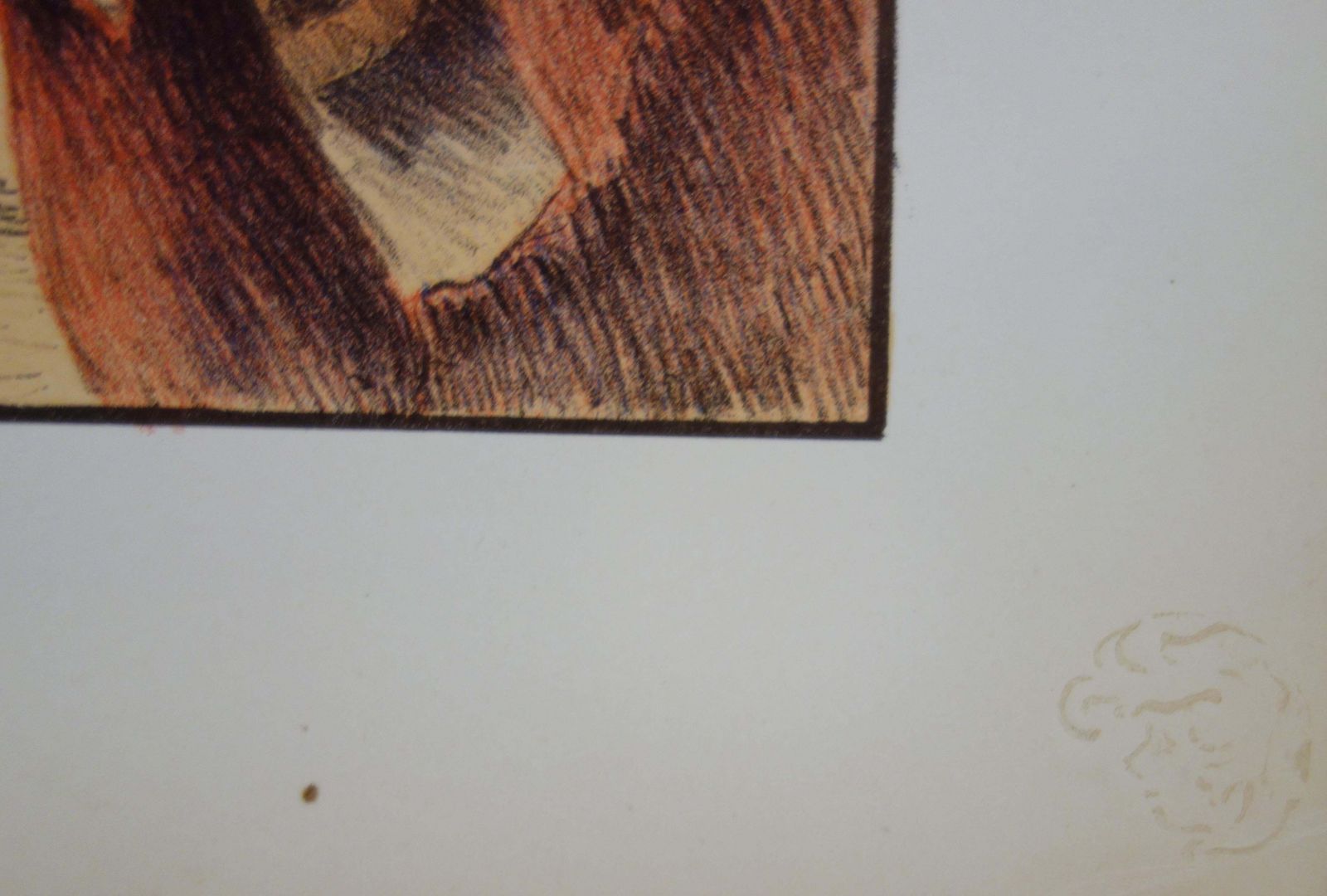 Francois Guiguetthe Lamp : Evening Work   Original Lithograph   18981898 photo Art