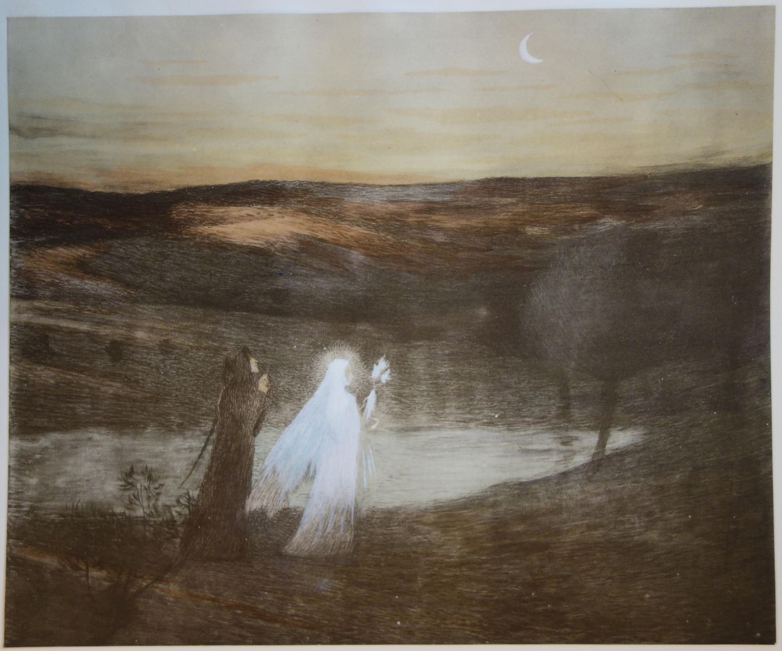 Henri Martindivine Comedy : Dante And Beatrice   Original Lithograph, 18981898
