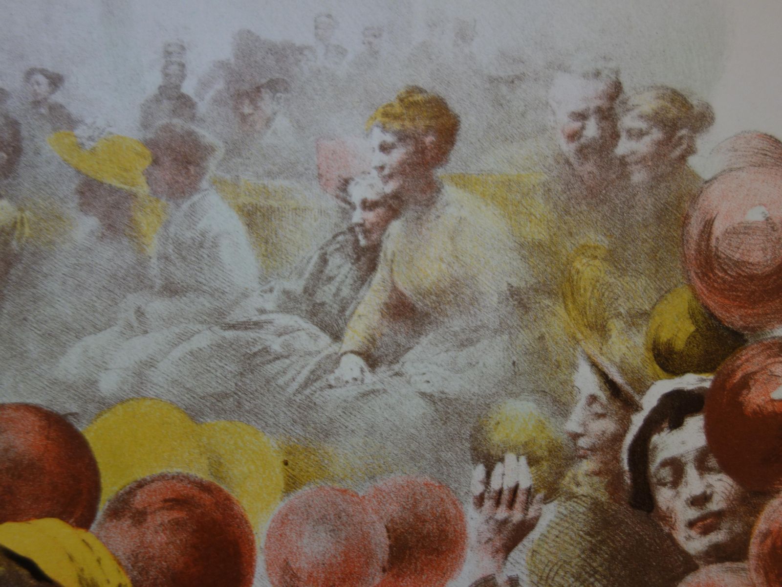 Henri Patrice Dilloncarnival : Happy Demonstration   Original Lithograph   18981897 photo 172.0