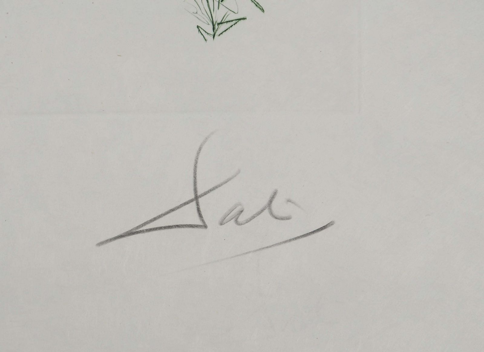 Salvador Dalí­Tristan And The Dragon   Original Etching Handsigned (Field #70 10 E)1970 photo furniture