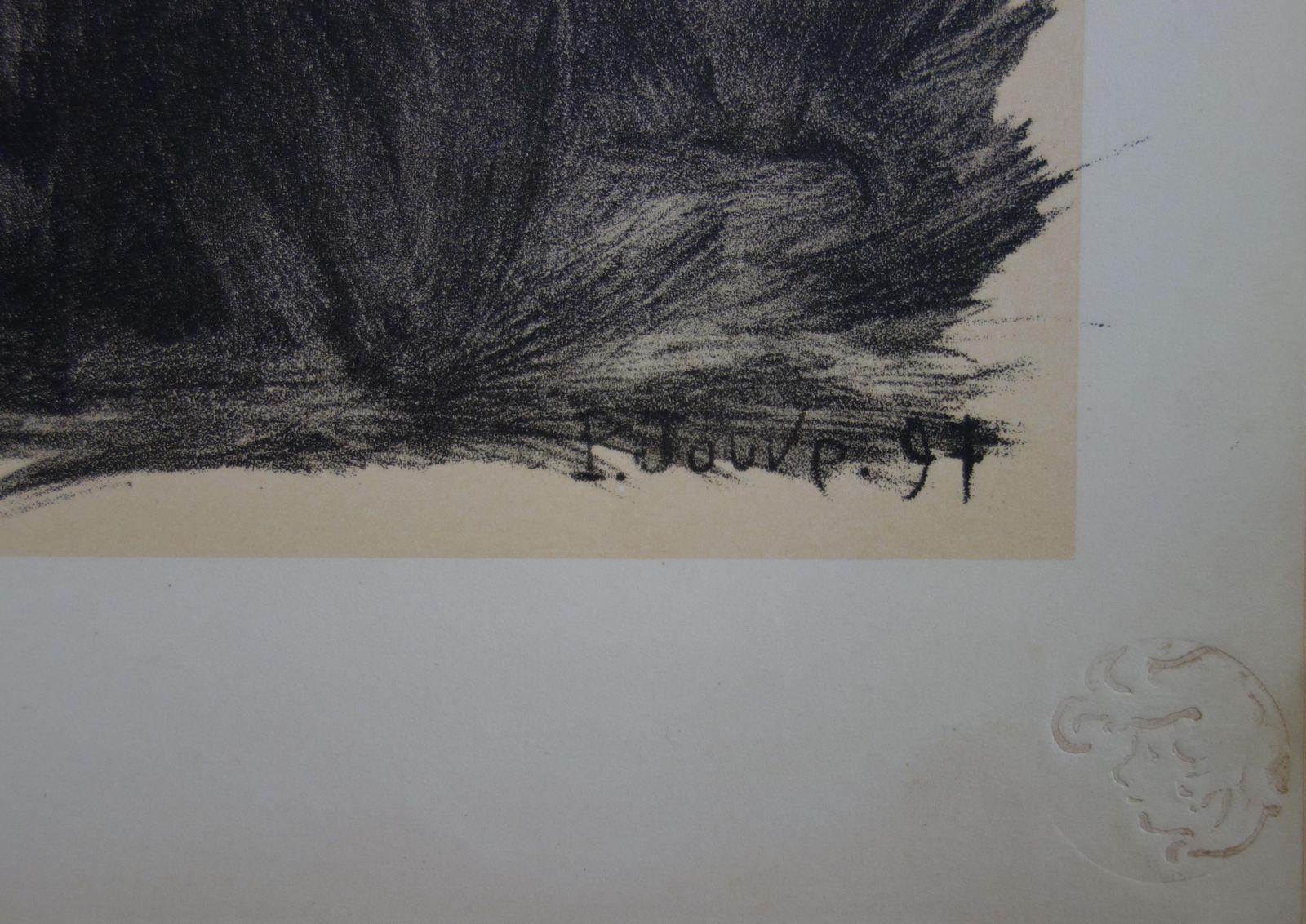 Paul Jouvemonkey Business : The Judgment Of Paris   Original Lithograph, 18971897 photo for sale