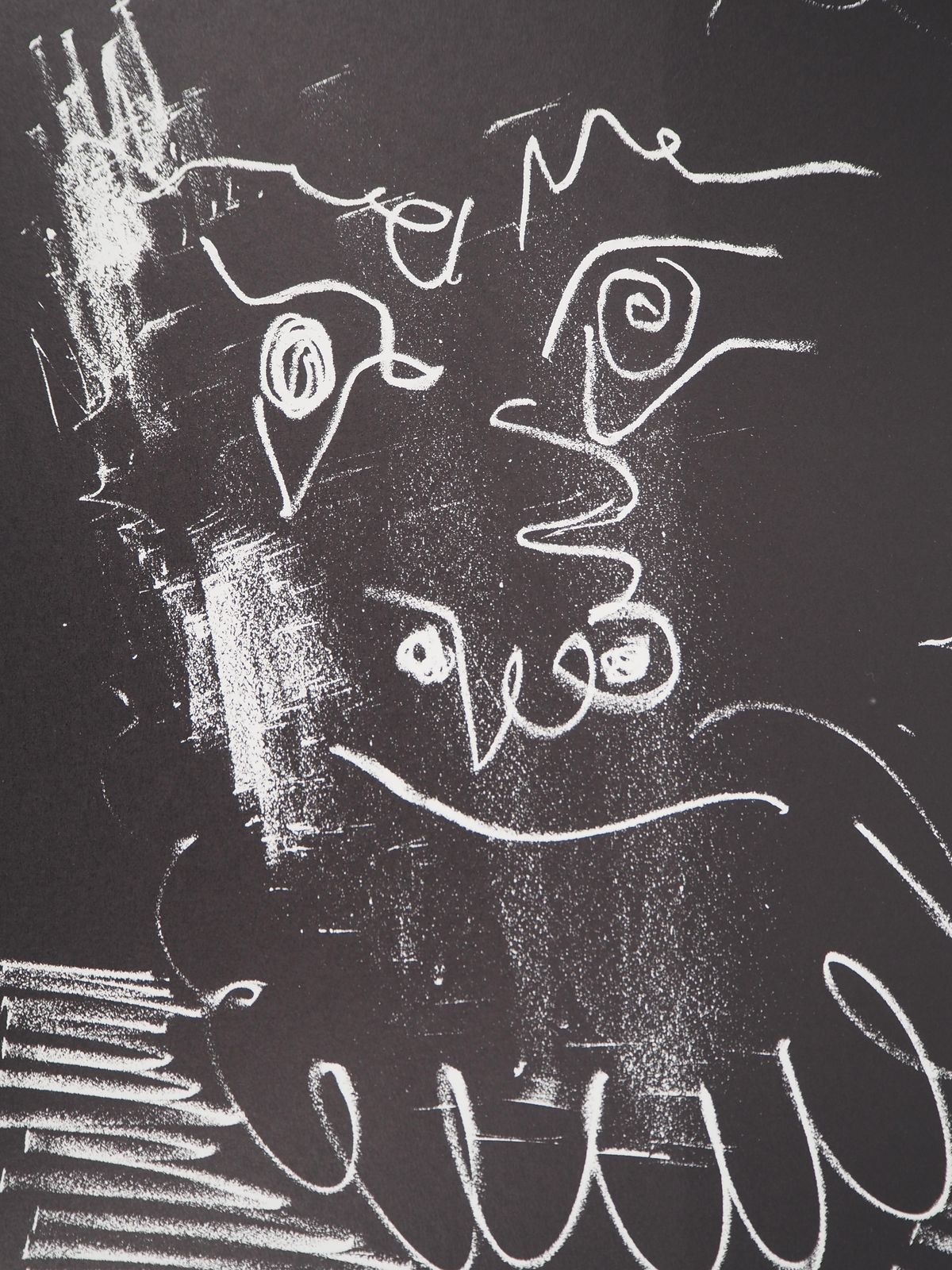 Pablo Picassoman With A Beard   Lithograph   Printed Signature1966 photo Art
