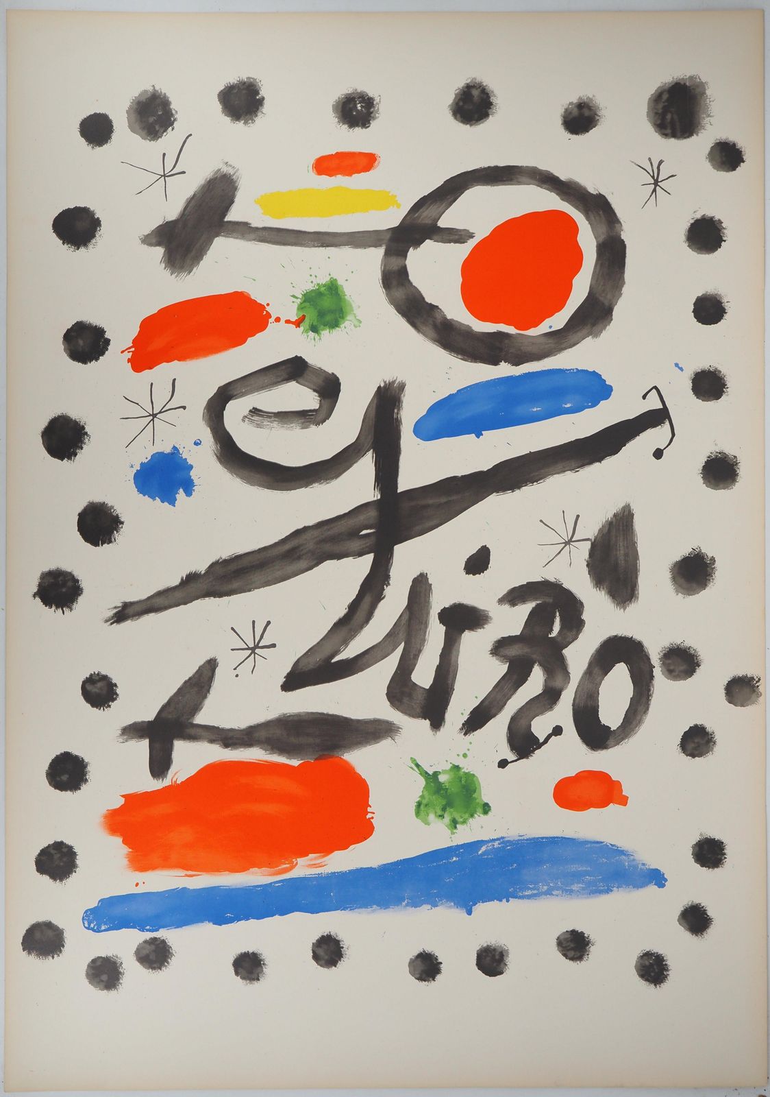 Joan Mirósurrealist Composition   Original Lithograph (Mourlot #355)1964 photo for sale