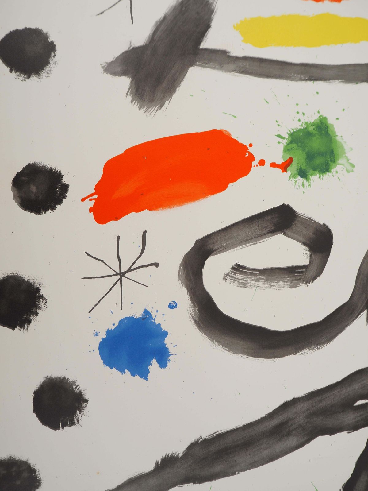 Joan Mirósurrealist Composition   Original Lithograph (Mourlot #355)1964 photo buy