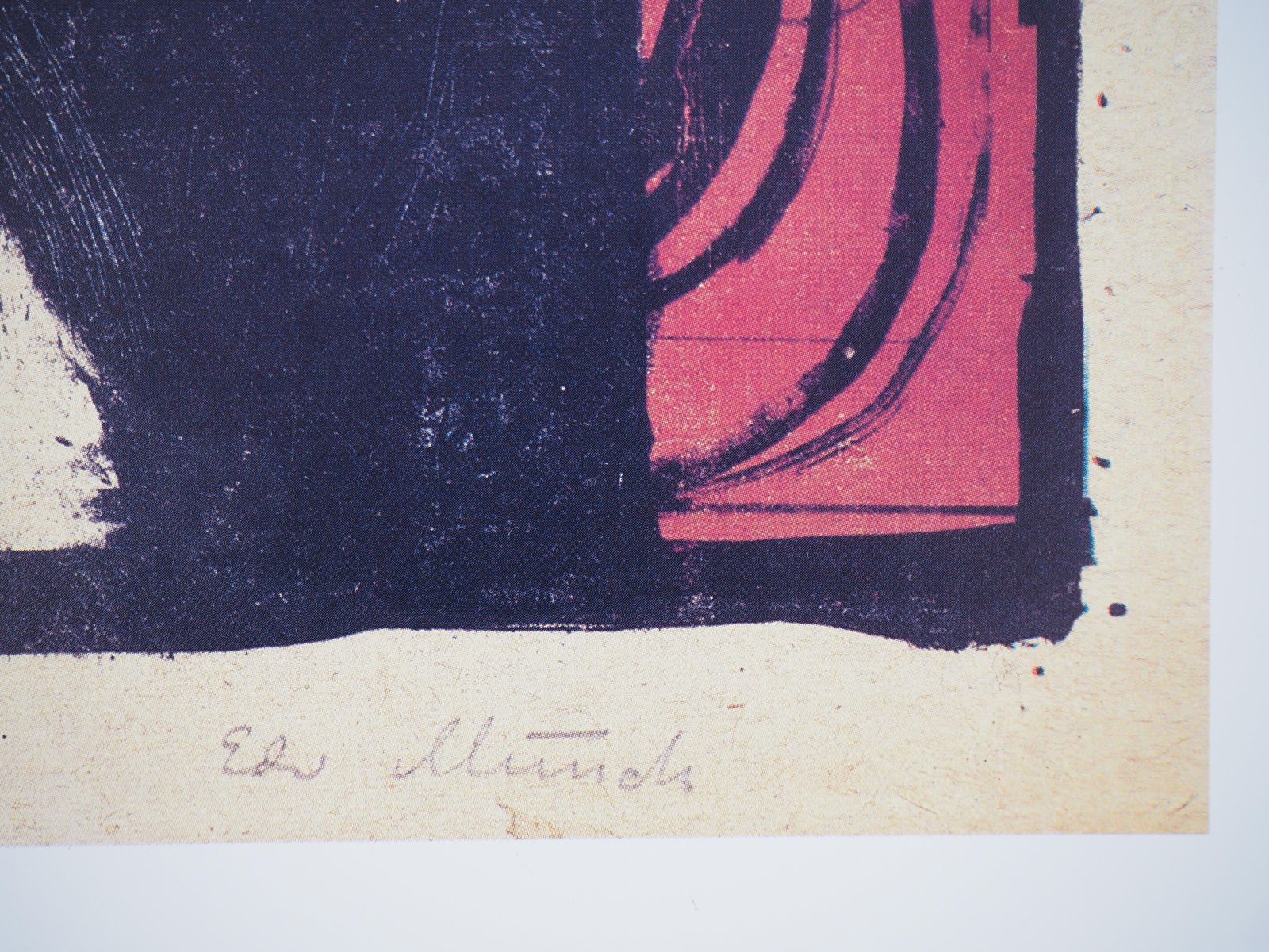 Madonna (Dreaming Woman)   Original Vintage Exhibition Poster (Berggruen)1983 photo 137.0