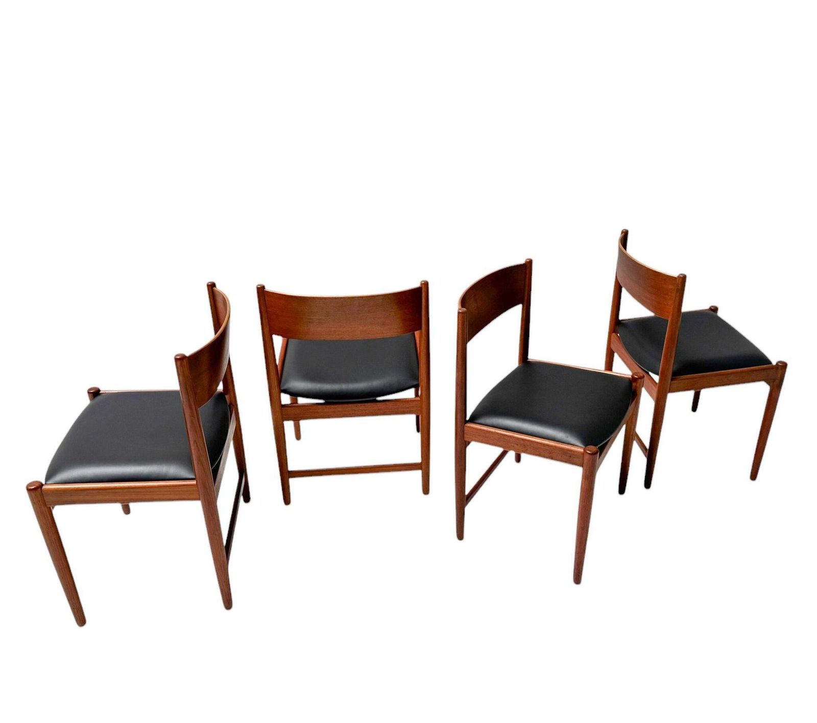 Four Mid Century Modern Dining Room Chairs By Kurt østervig For Sibast, 1960s photo furniture