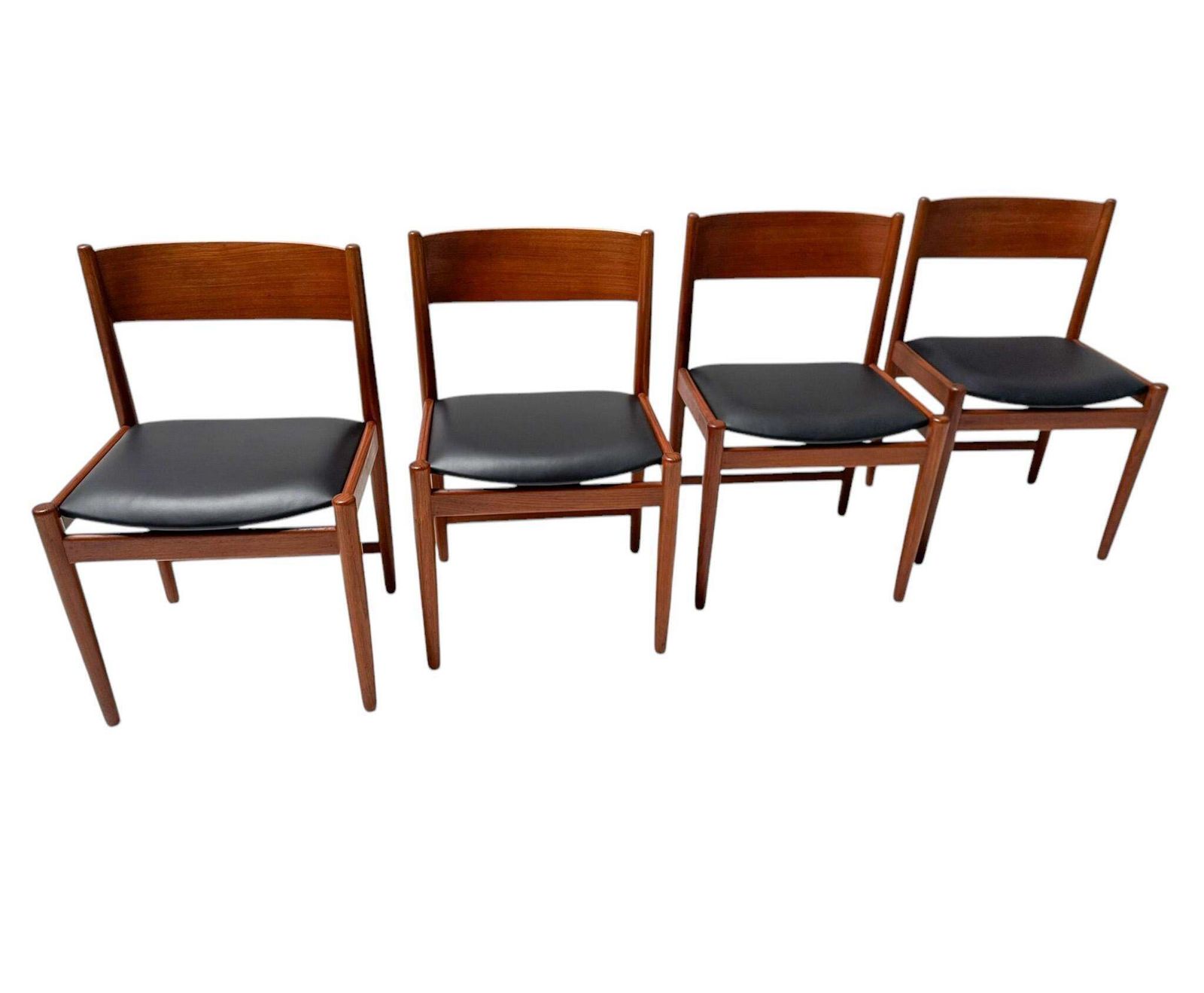 Four Mid Century Modern Dining Room Chairs By Kurt østervig For Sibast, 1960s photo 2530.0