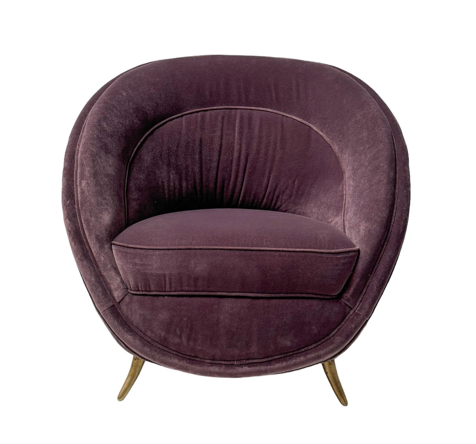 Mid Century Modern Lounge Chair By Guglielmo Veronesi For Isa Bergamo, 1950s photo for sale