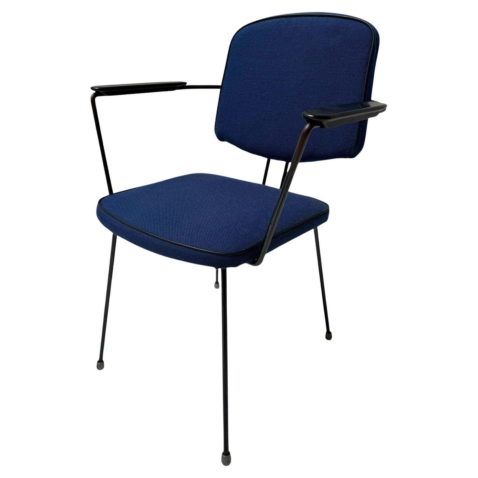 Mid Century Modern Minimalist Armchair By Rudolf Wolf For Elsrijk, 1950s