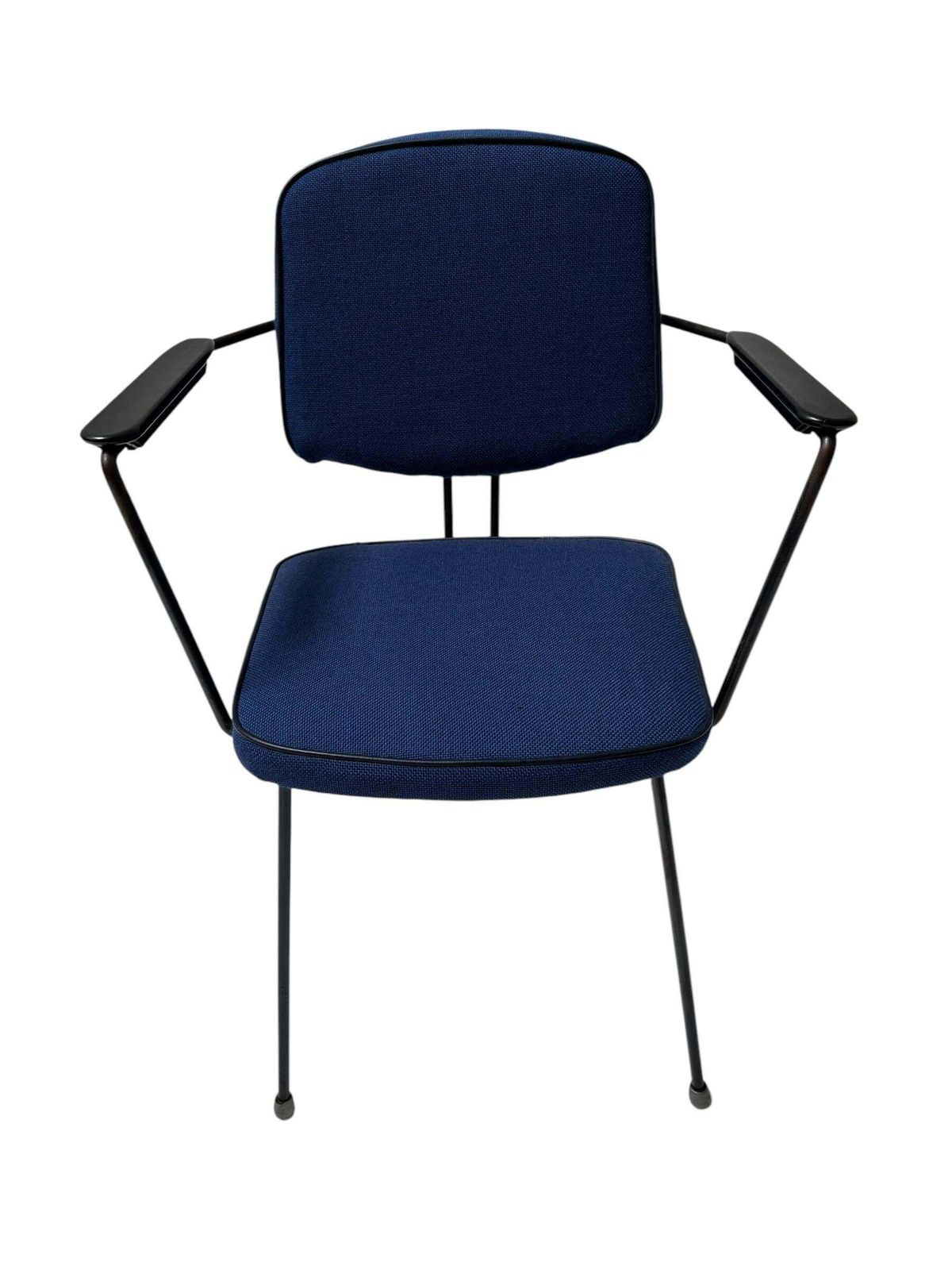 Mid Century Modern Minimalist Armchair By Rudolf Wolf For Elsrijk, 1950s photo furniture