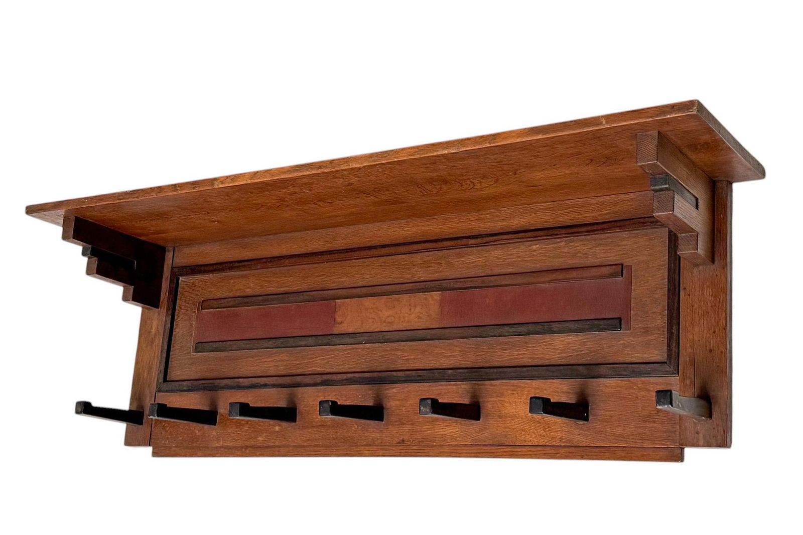 Two Art Deco Modernist Coat Racks By P.E.L. Izeren For De Genneper Molen photo Furniture