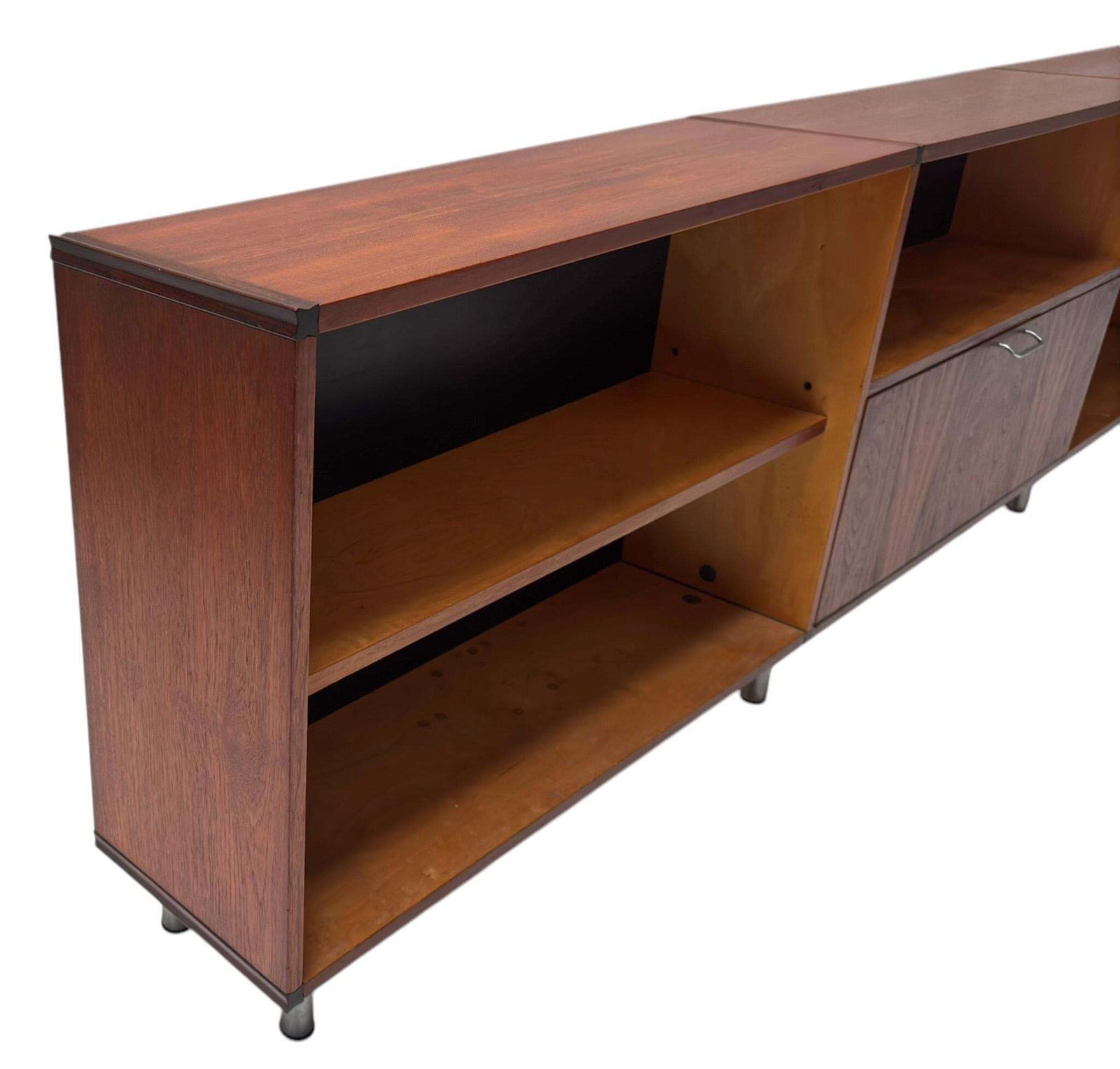 Mid Century Modern Made To Measure Xl Bookcase By Cees Braakman For Pastoe photo vintage