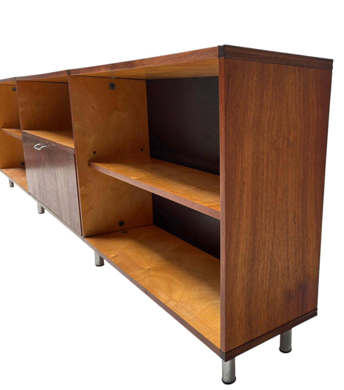 Furniture Mid Century Modern Made To Measure Xl Bookcase By Cees Braakman For Pastoe photo
