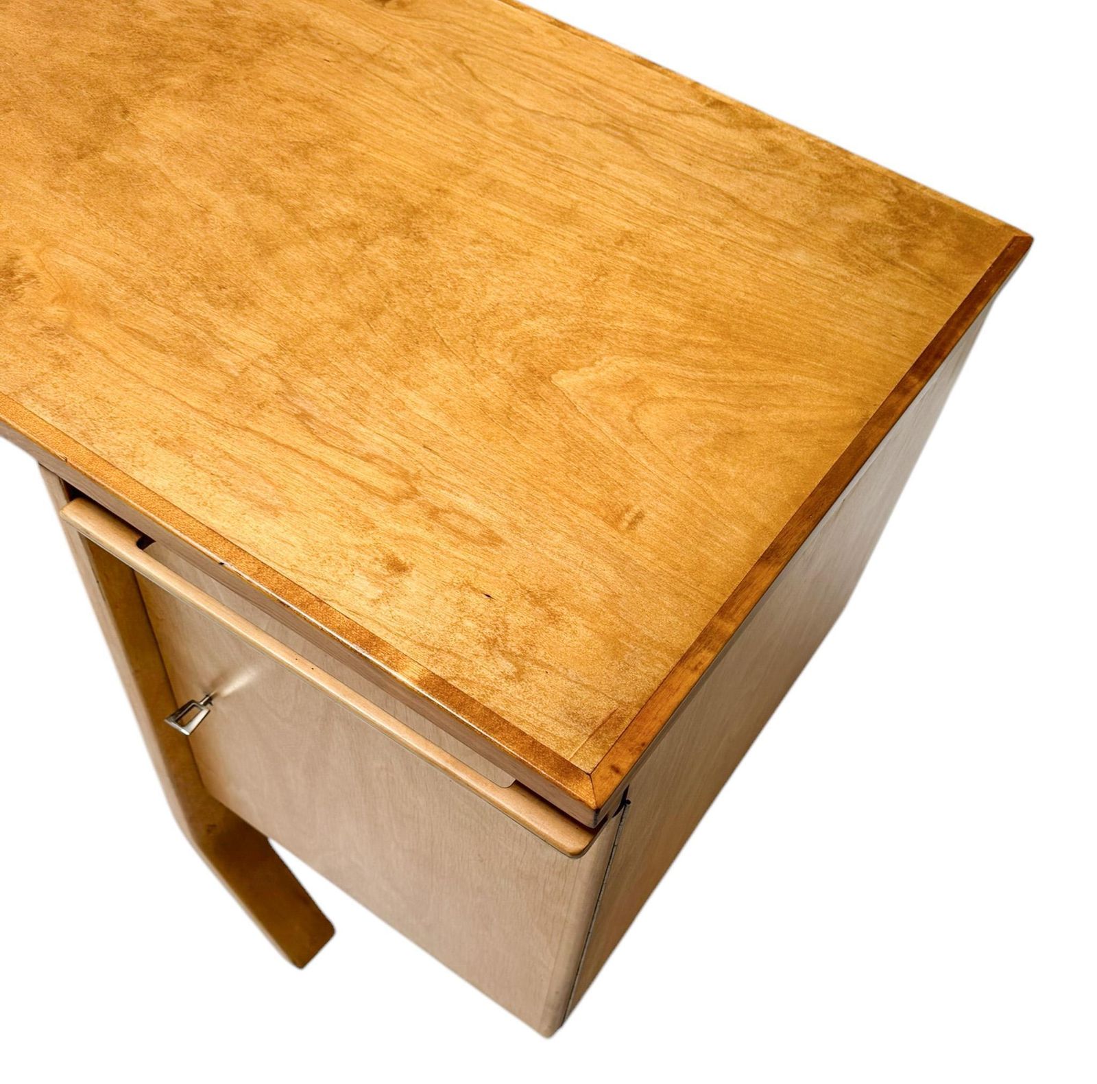 Furniture Mid Century Modern Eb04 Desk By Cees Braakman For Pastoe, 1950s photo