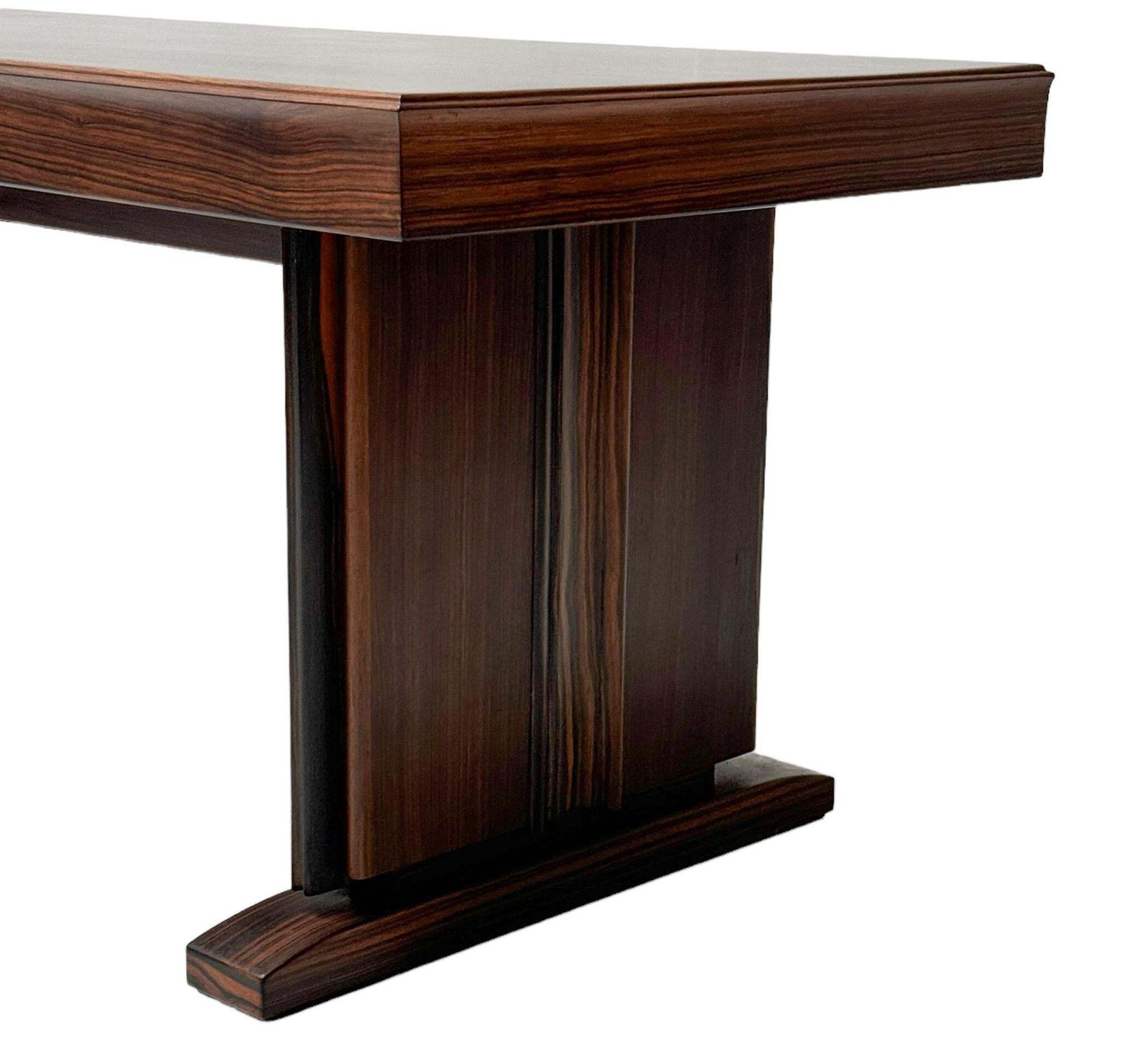 Art Deco Macassar Ebony Coffee Table By Gebroeders Reens Amsterdam, 1930s photo buy