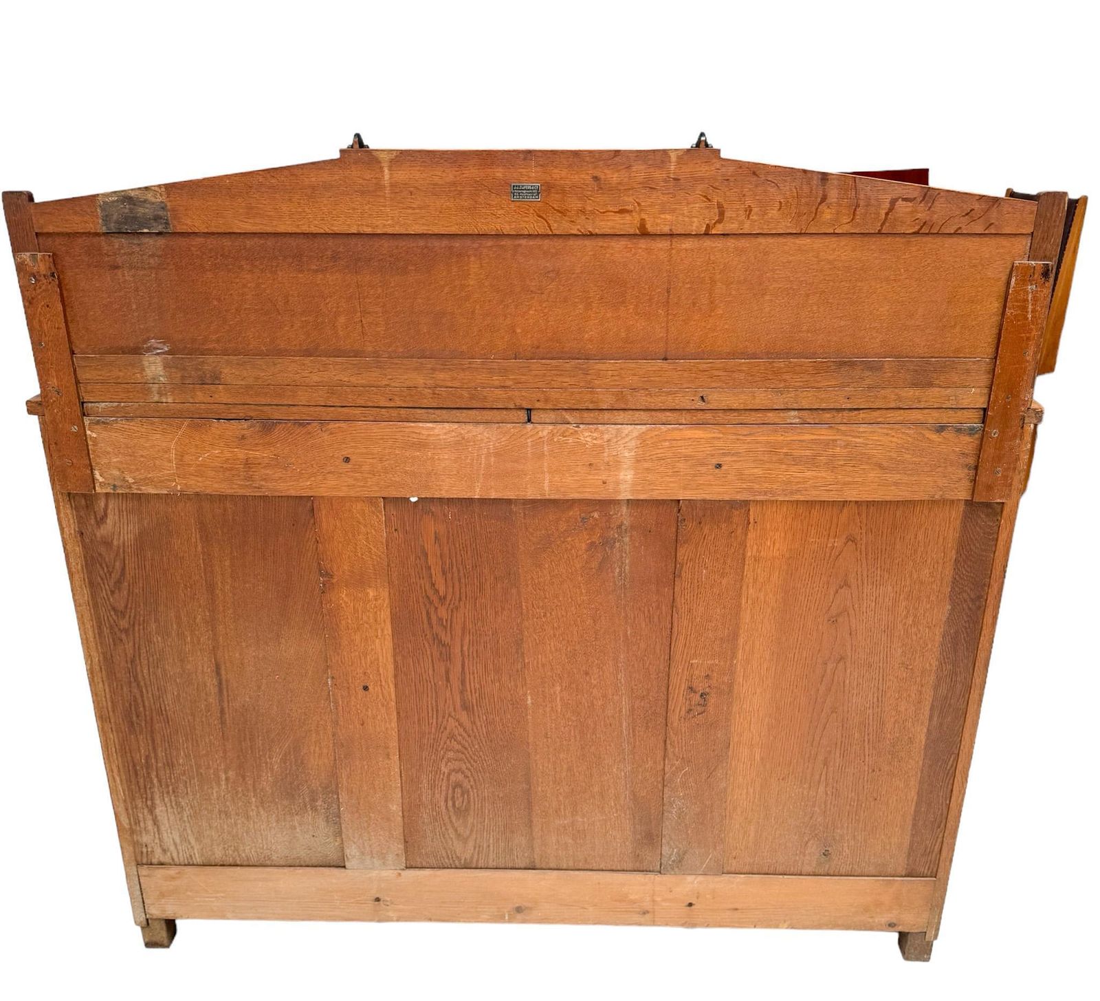 Art Deco Amsterdamse School Credenza Or Sideboard By J.J. Zijfers Amsterdam photo vintage