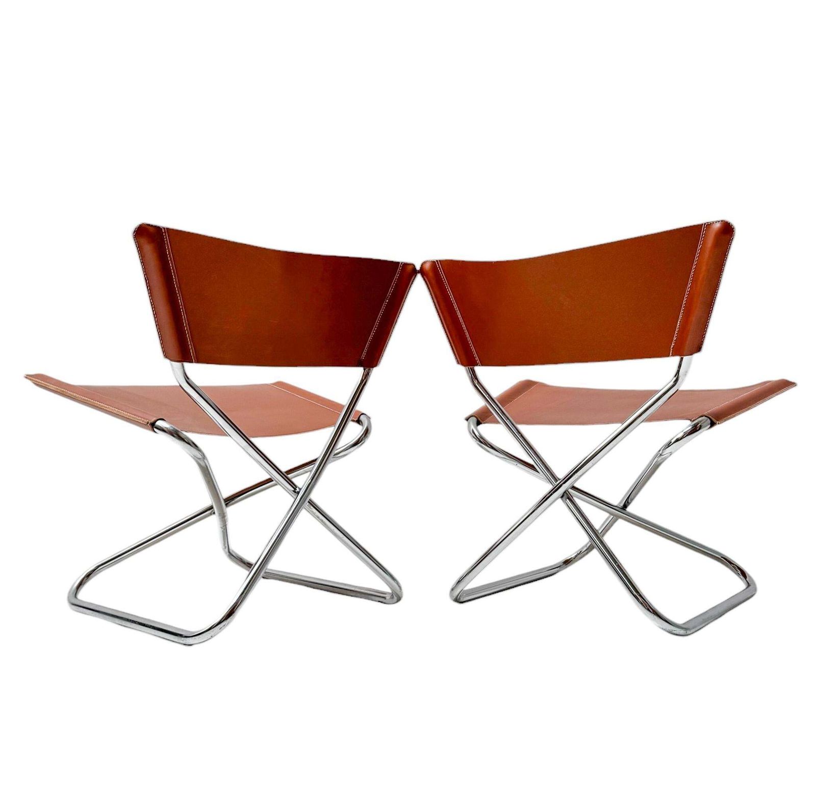 Furniture Erik Magnussen Pair Of Z Down Lounge Chairs For Torben ørskov Denmark, 1960s photo