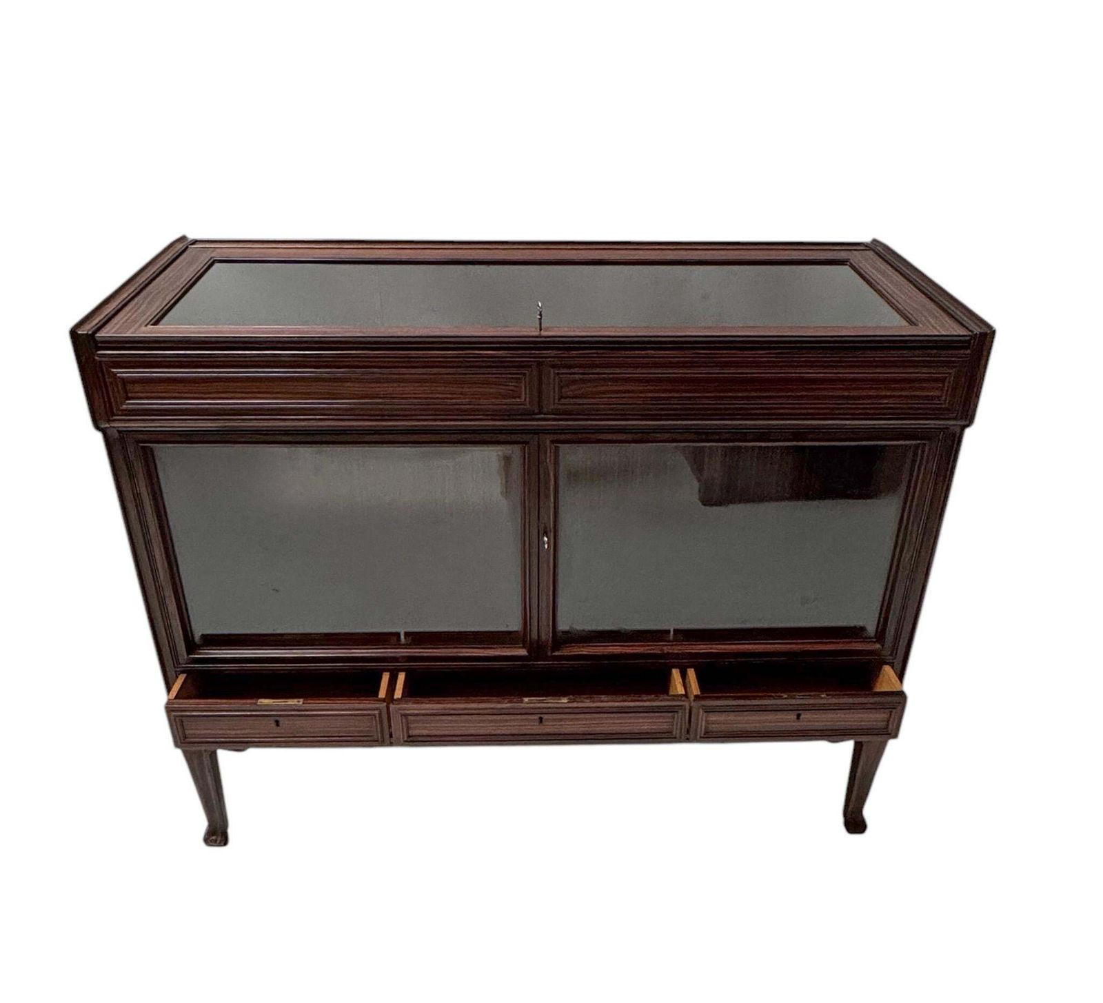 Art Deco Amsterdamse School Vitrine Or Display Cabinet By Napoleon Le Grand photo vinterior