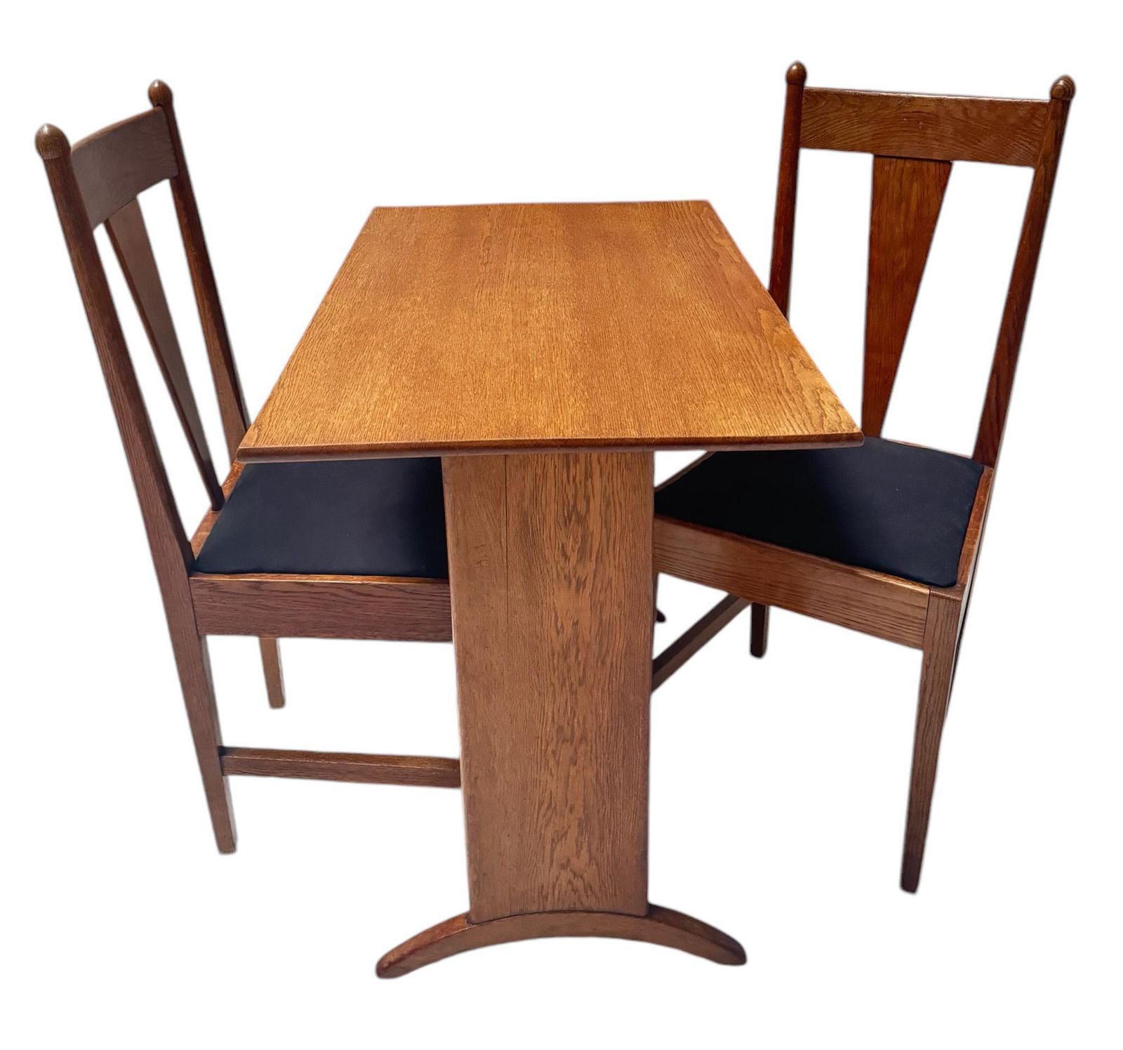 Willem Penaat Art Deco Amsterdamse School Table For Metz & Co. Amsterdam, 1920s photo vintage