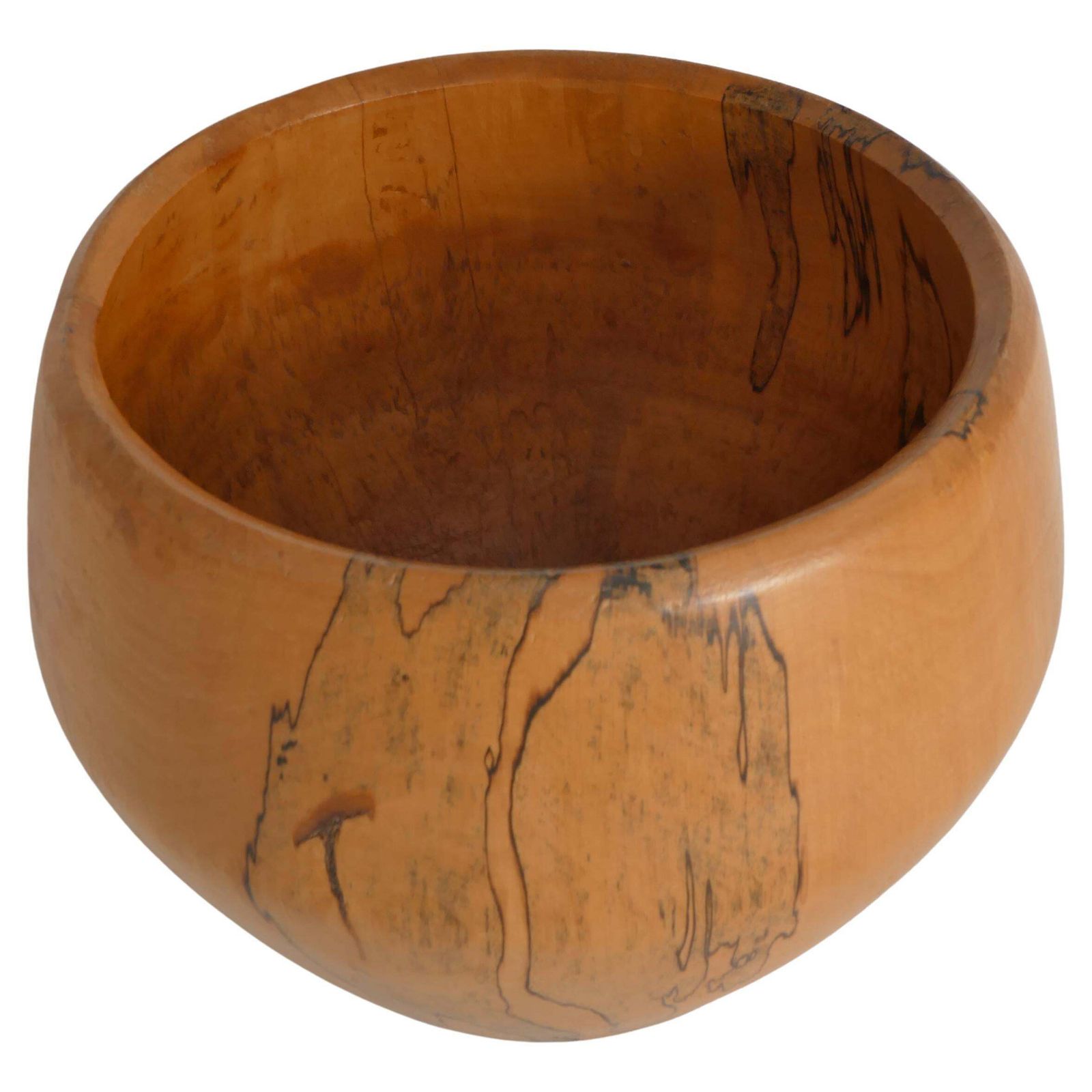 Mid Century Modern Hand Carved Wood Bowl, James Eriksson, Tasserud Sweden 1970s