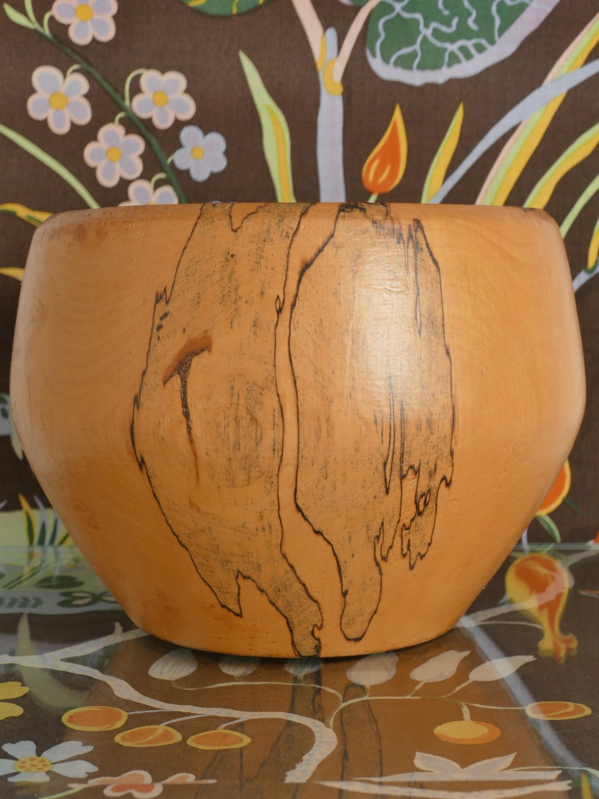 Mid Century Modern Hand Carved Wood Bowl, James Eriksson, Tasserud Sweden 1970s photo furniture