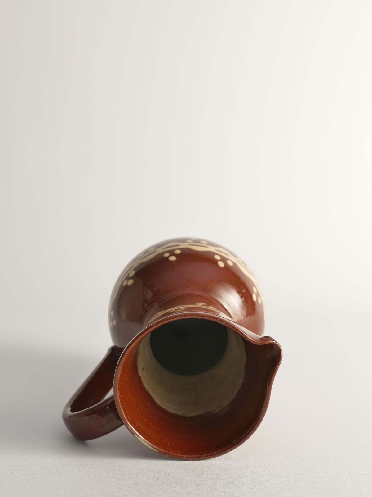 Brown Ceramic Pitcher Or Vase By Andersson & Johansson, Höganäs, Sweden, 1920s photo vintage