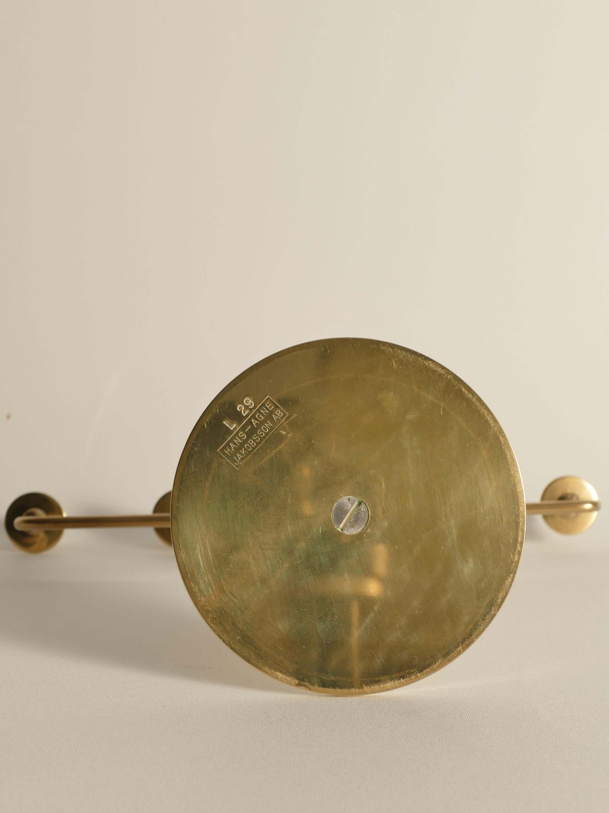 Home Decor Scandinavian Modern Brass Candelabra By Hans Agne Jakobsson, Markaryd, 1960s photo