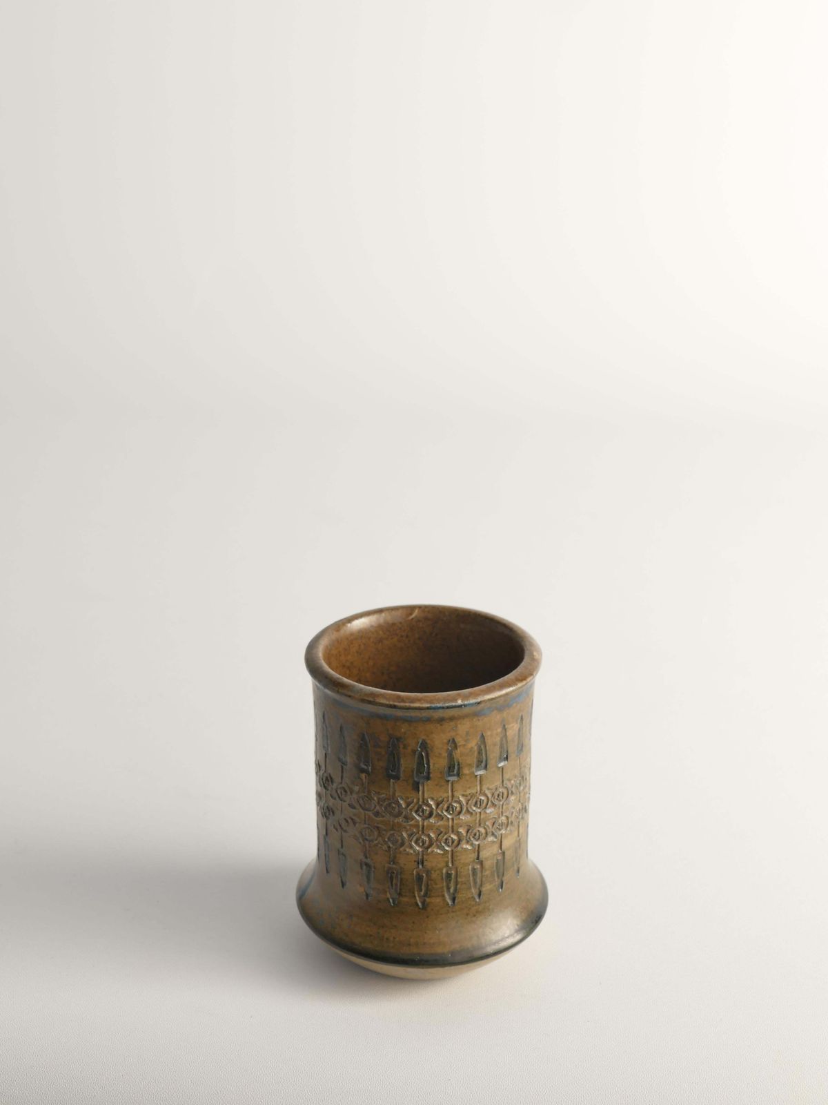 Scandinavian Modern Stoneware Vase By Ulla Winblad For Allingsås Keramik, 1960s photo Home Decor