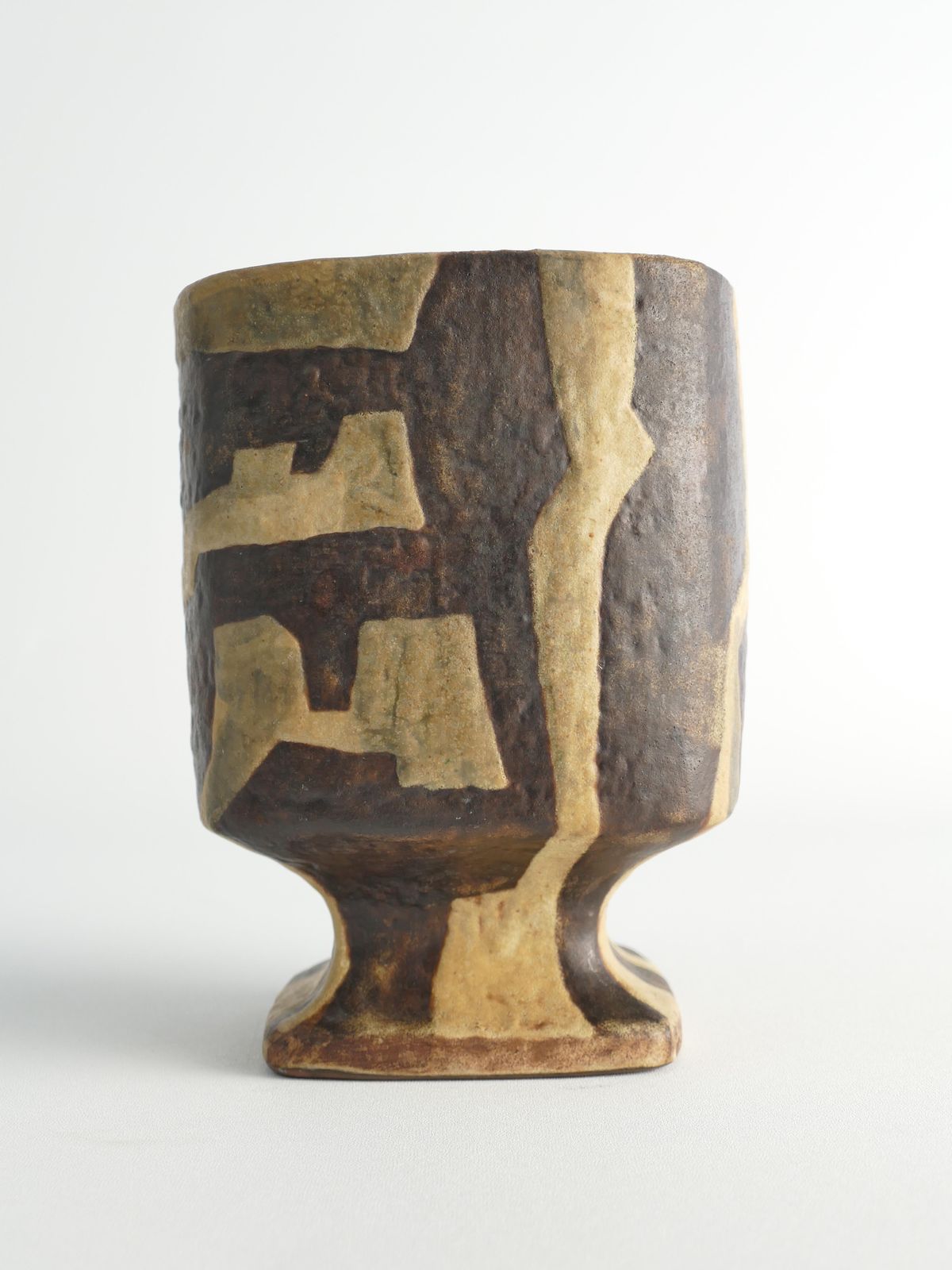 Midcentury Modern Fat Lava Ceramic Vase By Fridegart Glatzle, Karlsruhe, 1960s photo Home Decor