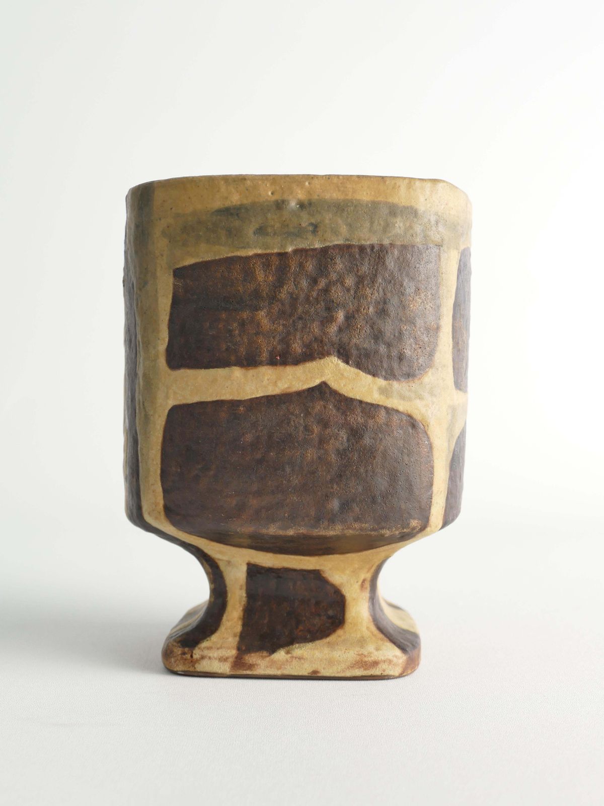 Midcentury Modern Fat Lava Ceramic Vase By Fridegart Glatzle, Karlsruhe, 1960s photo buy