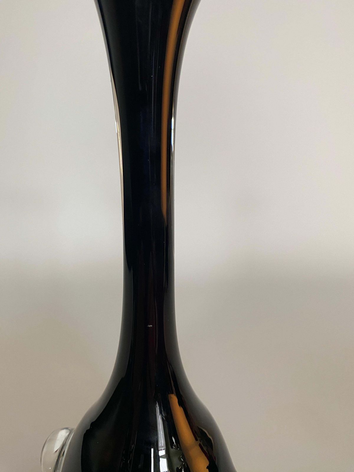 192.0 Scandinavian Modern Art Glass Vase By Börne Augustsson For åseda photo