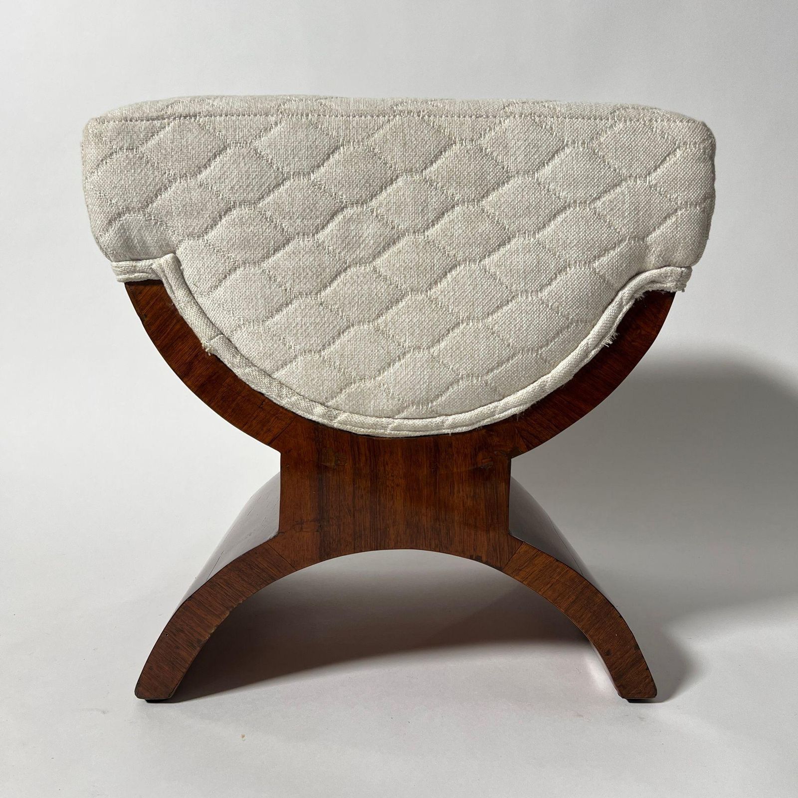 Art Deco Stool, Rosewood Veneer, France Circa 1930 photo for sale