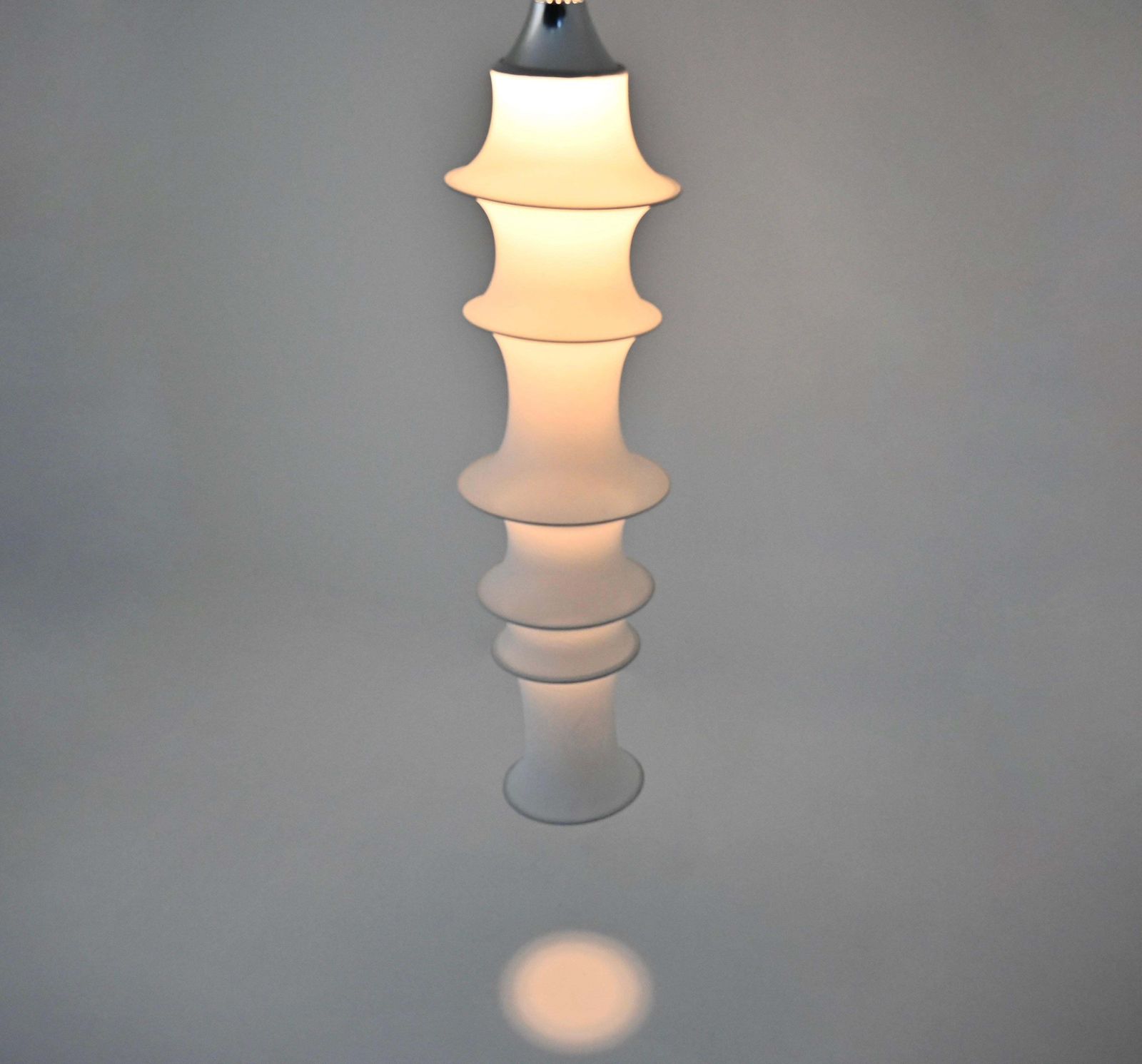 Falkland Pendant Lamp By Bruno Munari For Danese, 1960s photo vinterior