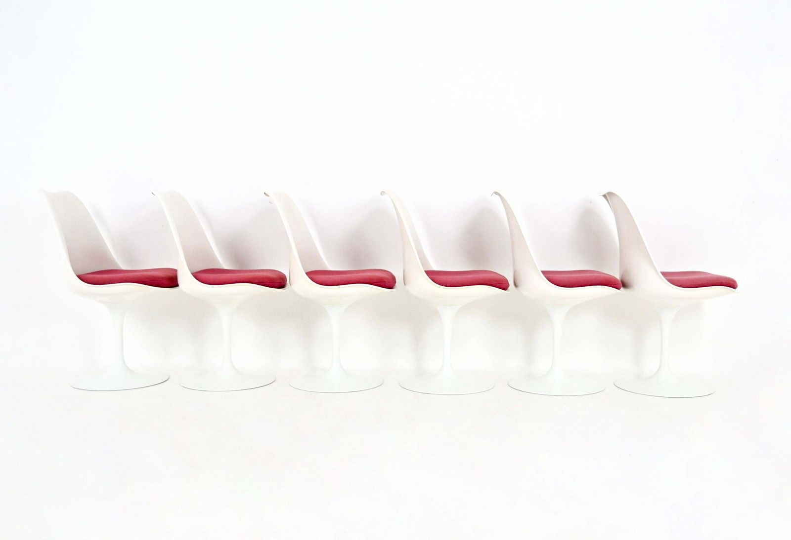 Tulip Dining Chairs By Eero Saarinen For Knoll International, 1970s, Set Of 6 photo buy