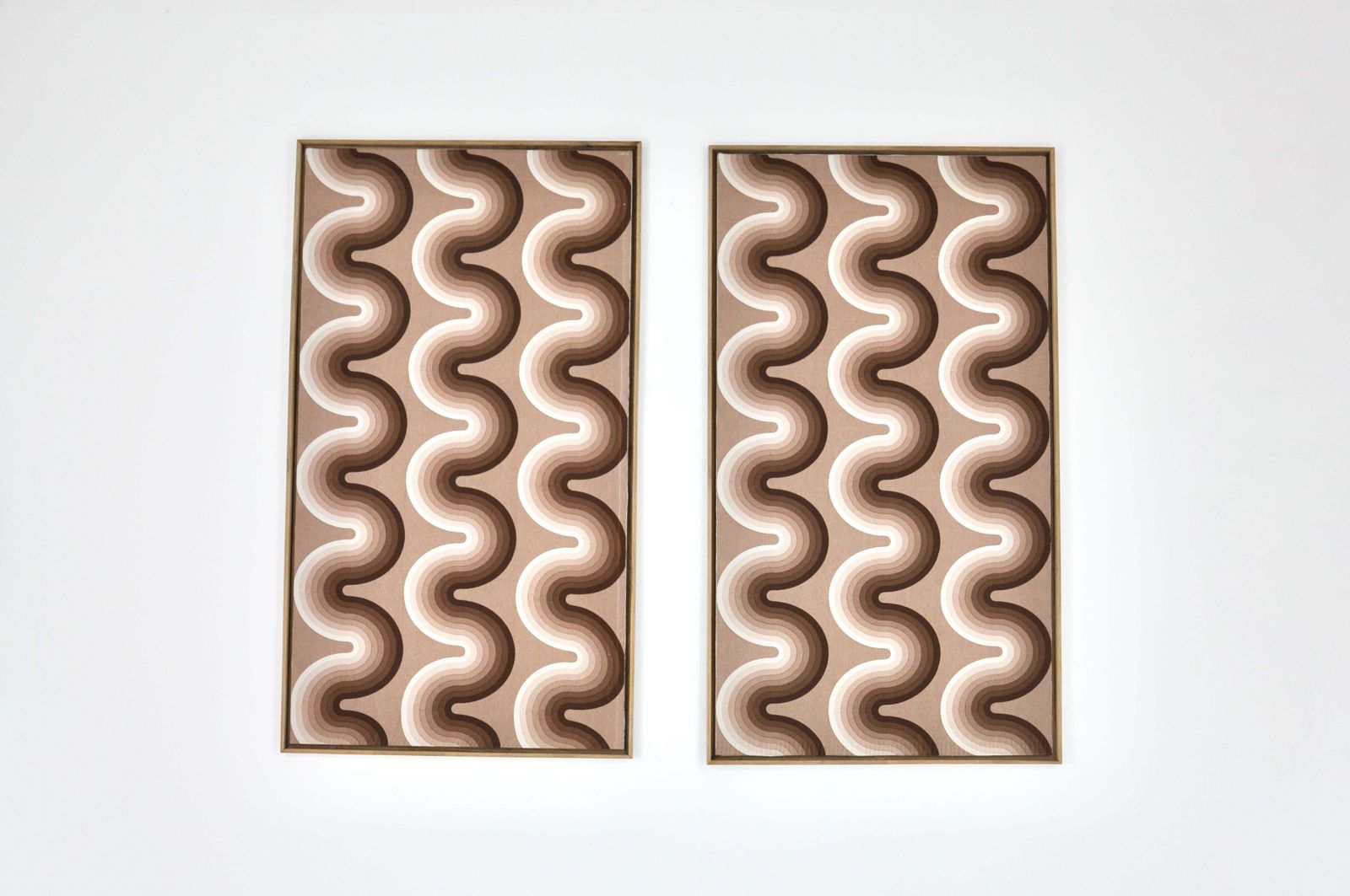 Fabric Boards By Verner Panton For Mira Spectrum, 1970s, Set Of 2 photo furniture