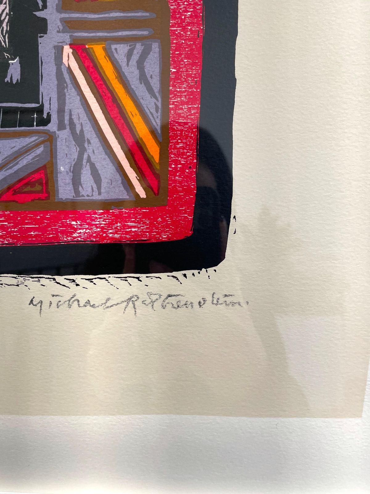 Michael Rothenstein, Ralittle Zoo III   Abstract With Tiger And Parrots1990 photo for sale