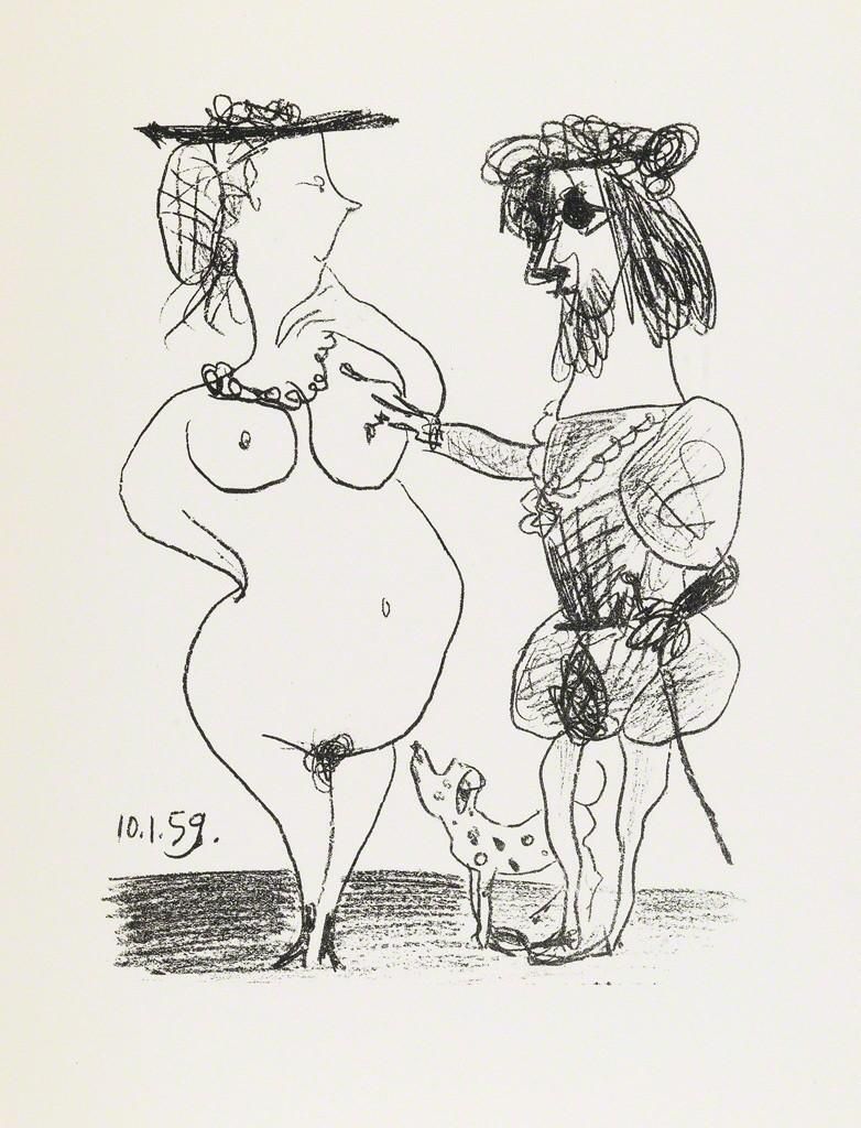 Pablo Picassothe Lord And The Dame [Le Seigneur Et La Dame]1972